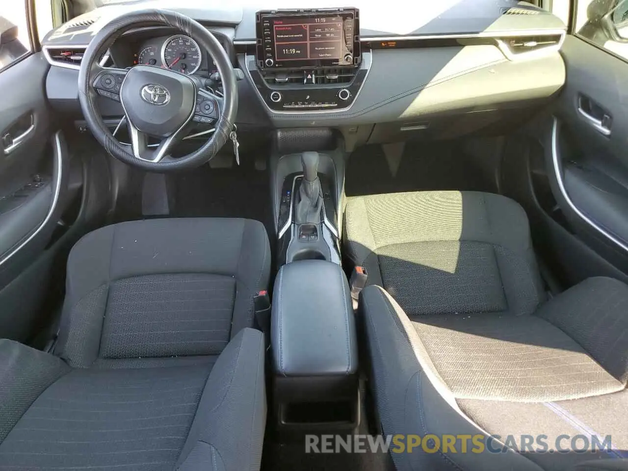 8 fotografías del automóvil dañado JTDS4MCE6MJ056259 TOYOTA COROLLA 2021