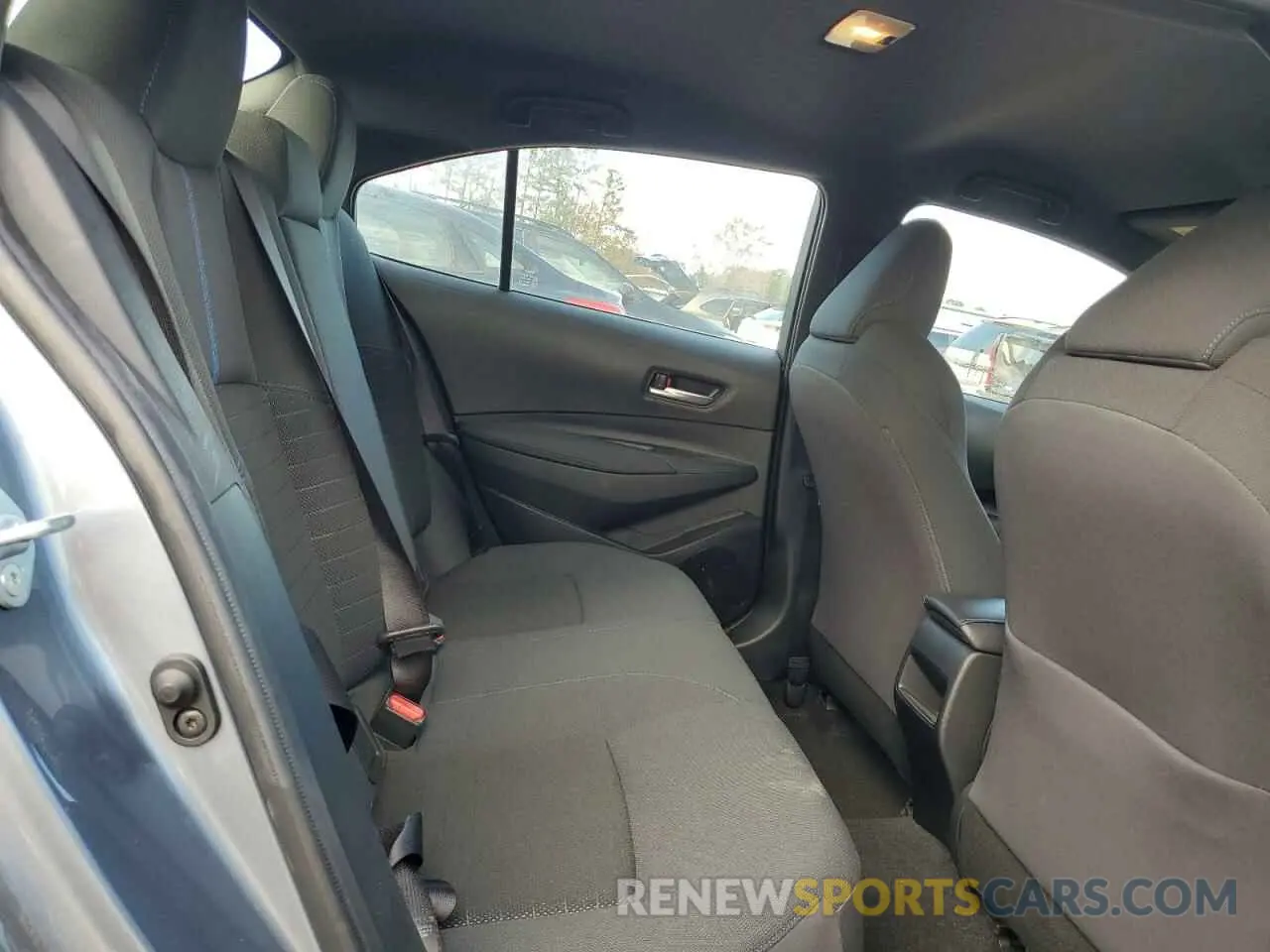 10 fotografías del automóvil dañado JTDS4MCE6MJ057413 TOYOTA COROLLA 2021