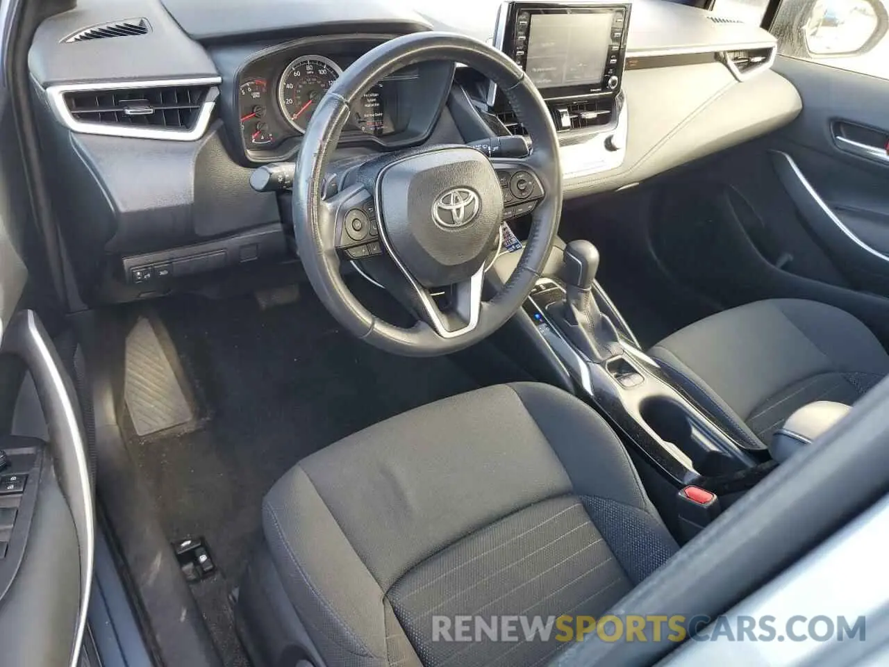 8 fotografías del automóvil dañado JTDS4MCE6MJ057413 TOYOTA COROLLA 2021