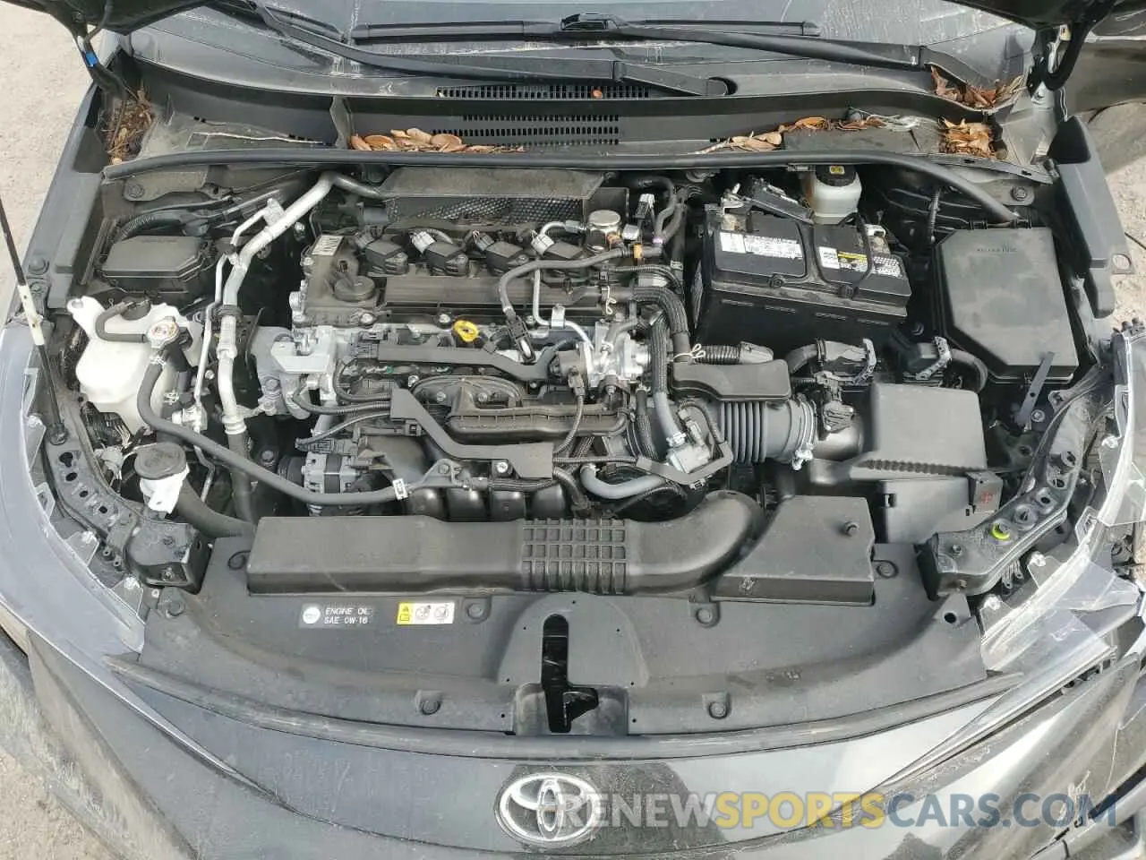 11 fotografías del automóvil dañado JTDS4MCE6MJ072803 TOYOTA COROLLA 2021