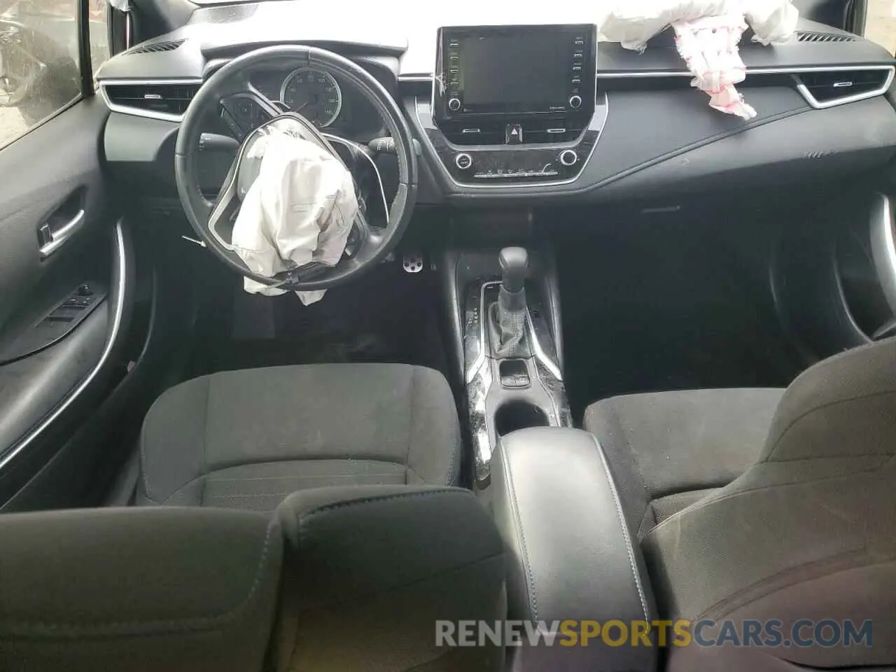 8 fotografías del automóvil dañado JTDS4MCE6MJ072803 TOYOTA COROLLA 2021