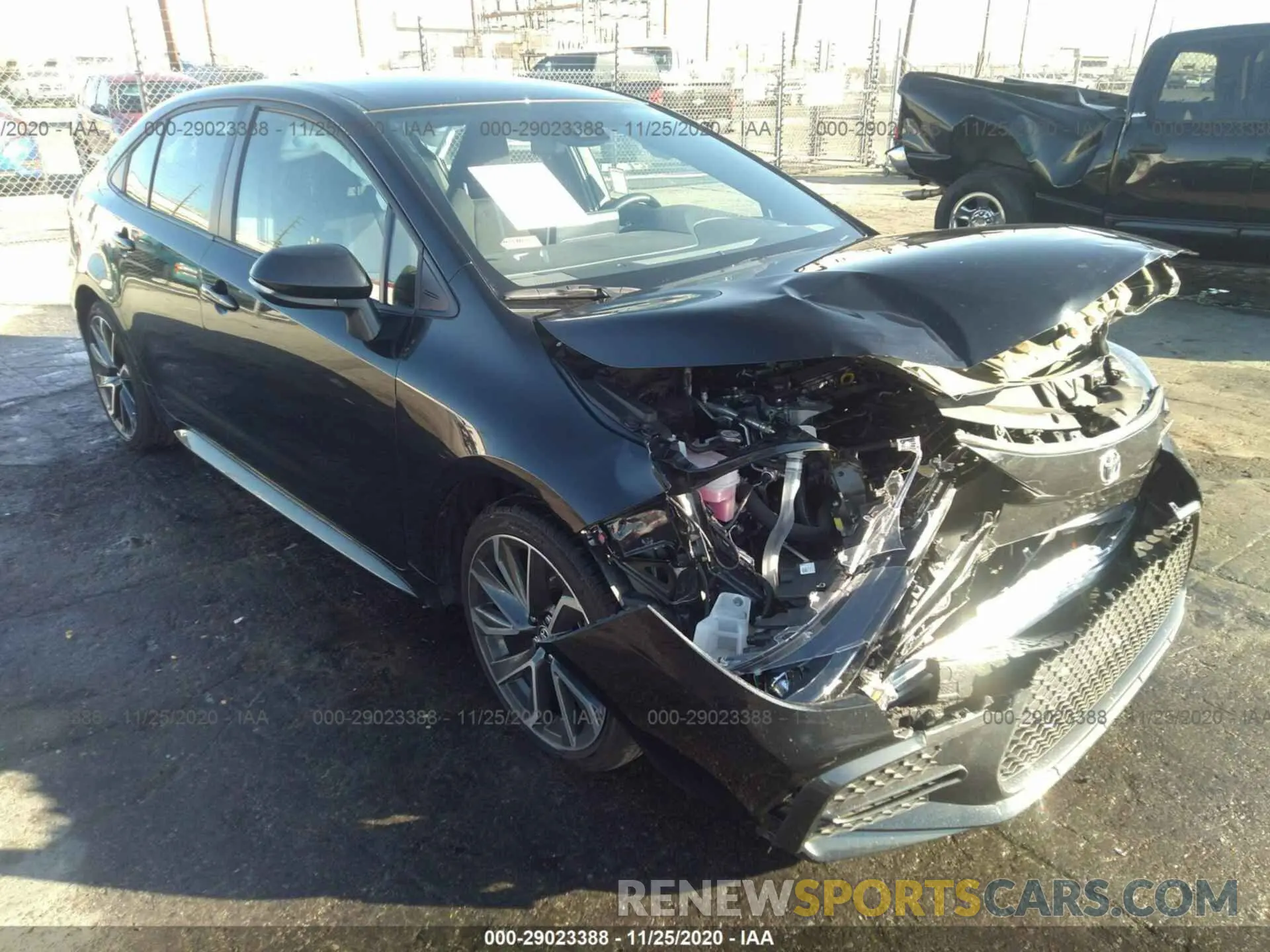 1 fotografías del automóvil dañado JTDS4MCE7MJ053855 TOYOTA COROLLA 2021