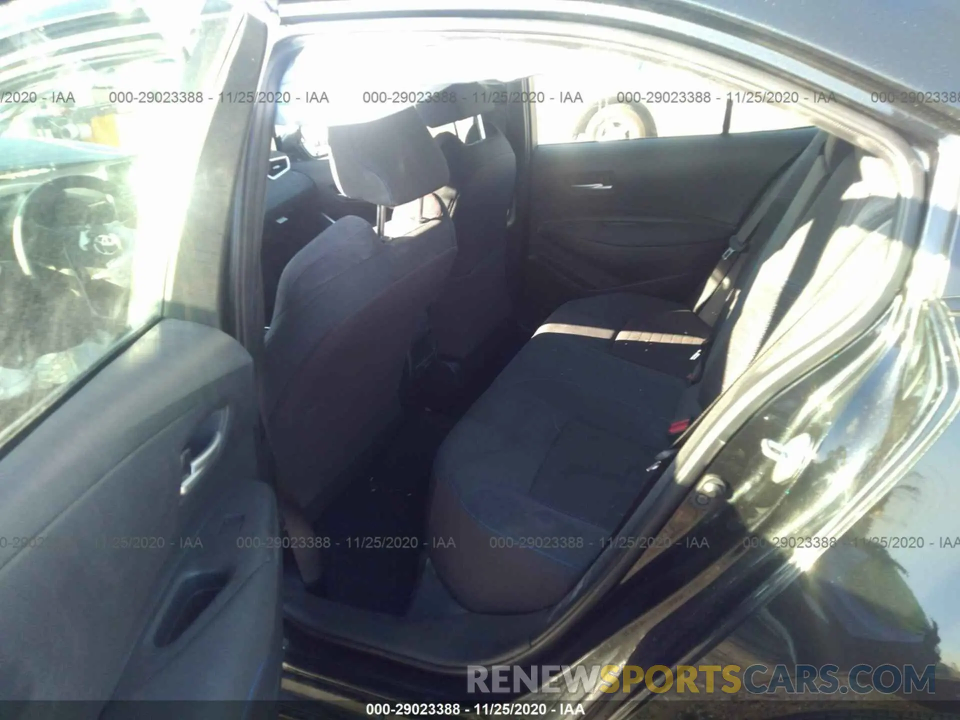 8 fotografías del automóvil dañado JTDS4MCE7MJ053855 TOYOTA COROLLA 2021