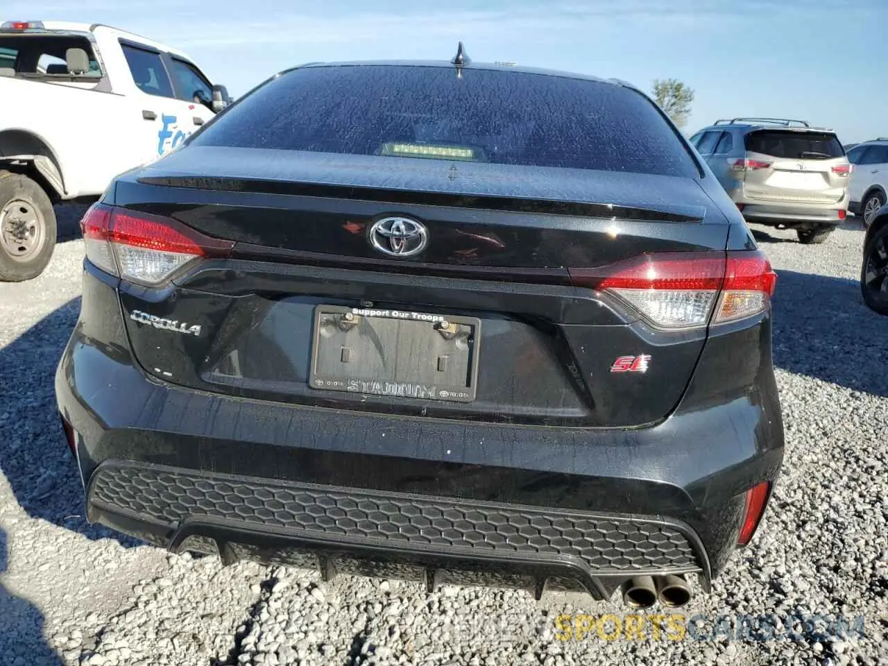 6 fotografías del automóvil dañado JTDS4MCE7MJ056514 TOYOTA COROLLA 2021