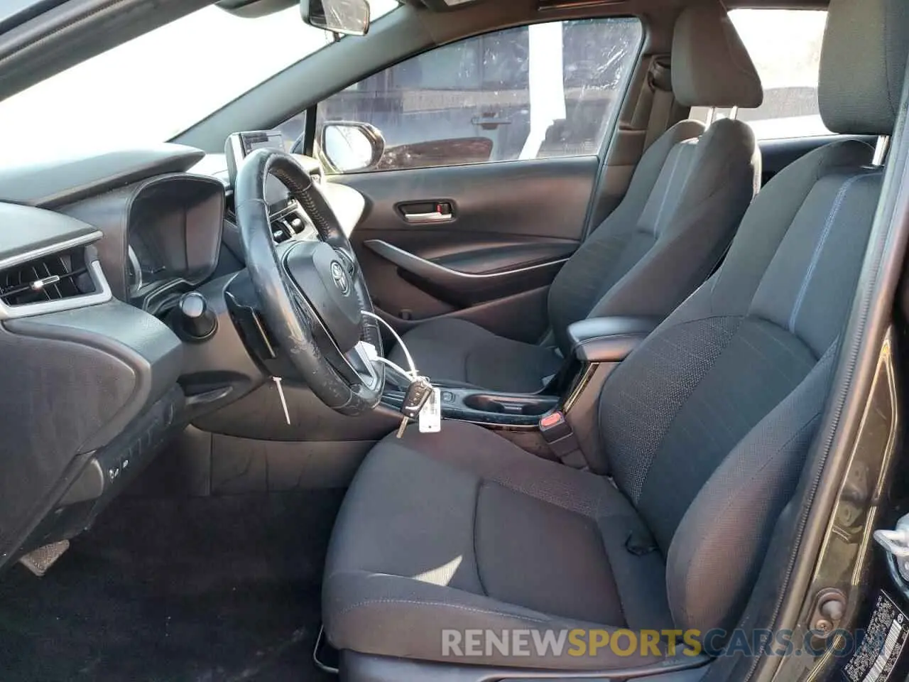 7 fotografías del automóvil dañado JTDS4MCE7MJ056514 TOYOTA COROLLA 2021