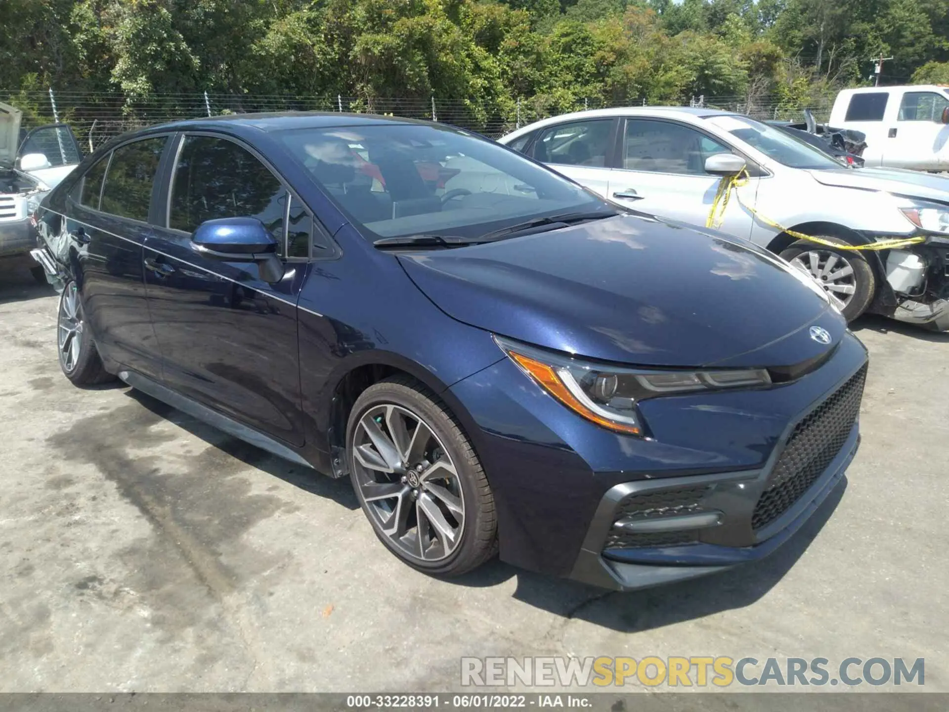 1 fotografías del automóvil dañado JTDS4MCE7MJ057906 TOYOTA COROLLA 2021