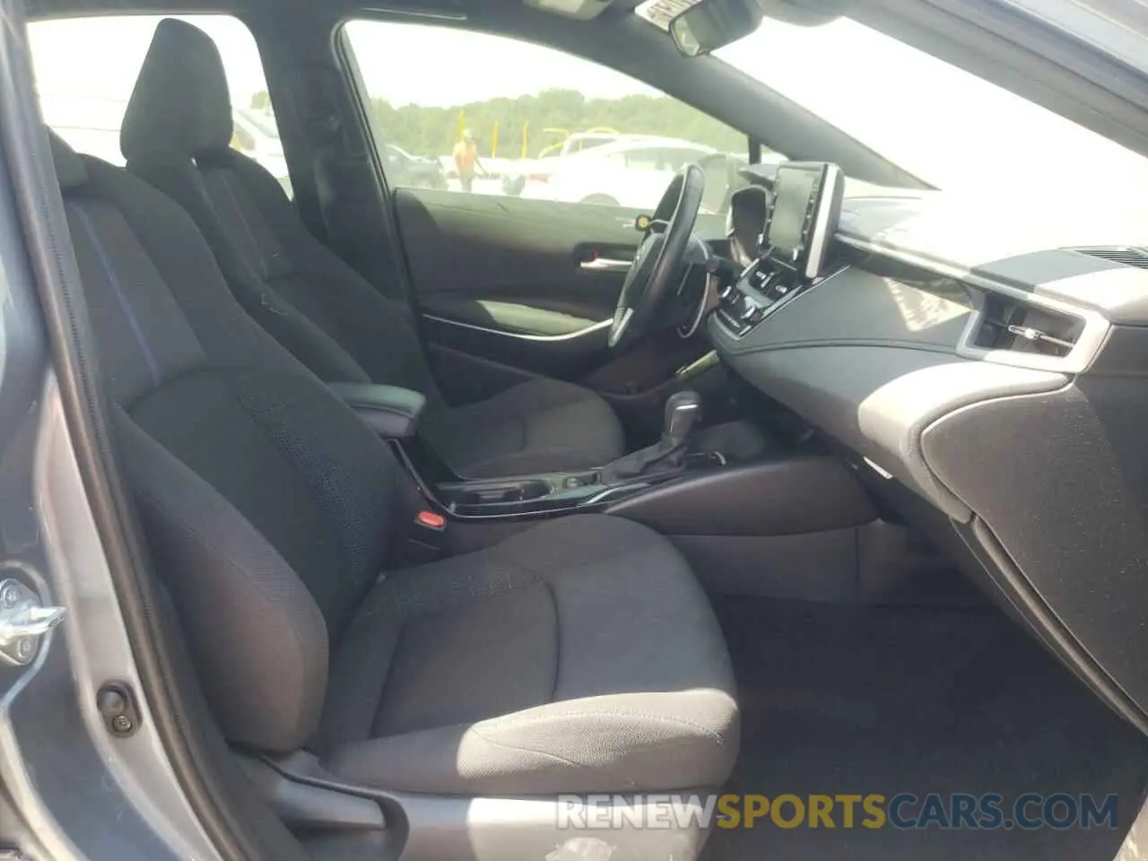 5 fotografías del automóvil dañado JTDS4MCE7MJ059087 TOYOTA COROLLA 2021