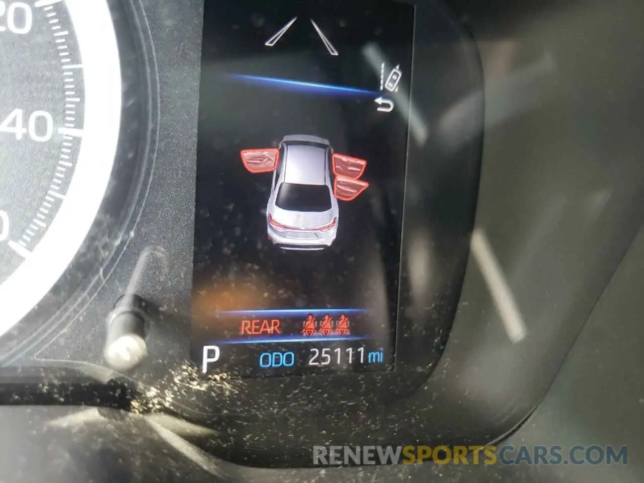 8 fotografías del automóvil dañado JTDS4MCE7MJ059087 TOYOTA COROLLA 2021