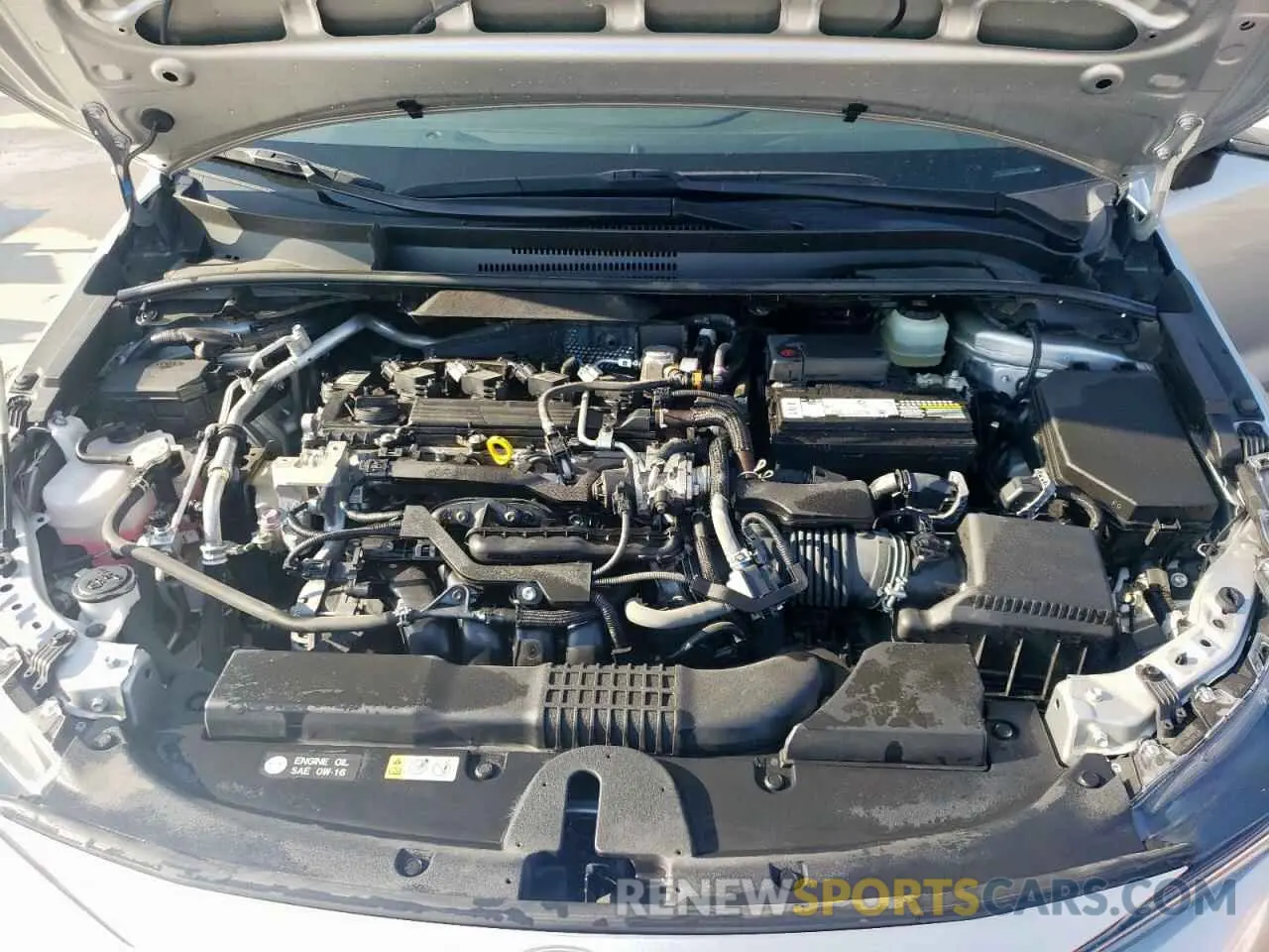 11 fotografías del automóvil dañado JTDS4MCE8MJ056702 TOYOTA COROLLA 2021