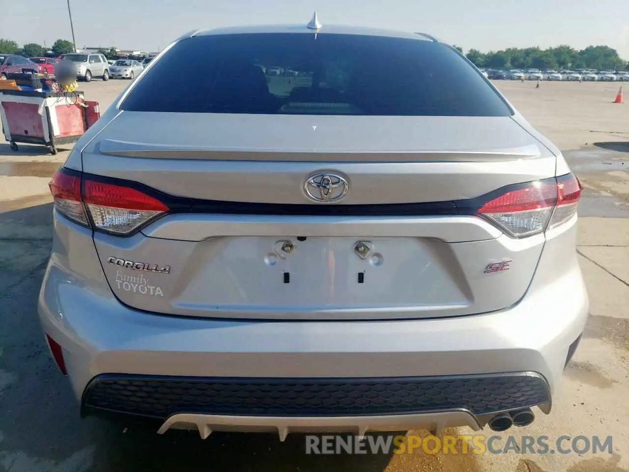 6 fotografías del automóvil dañado JTDS4MCE8MJ056702 TOYOTA COROLLA 2021