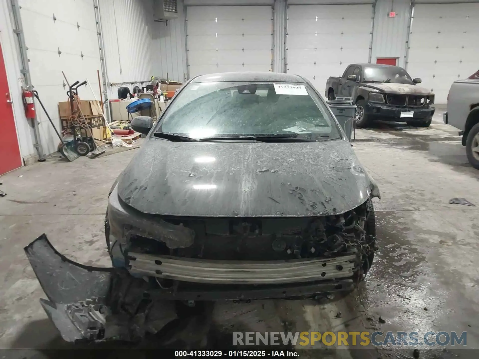 12 fotografías del automóvil dañado JTDS4MCE8MJ058109 TOYOTA COROLLA 2021
