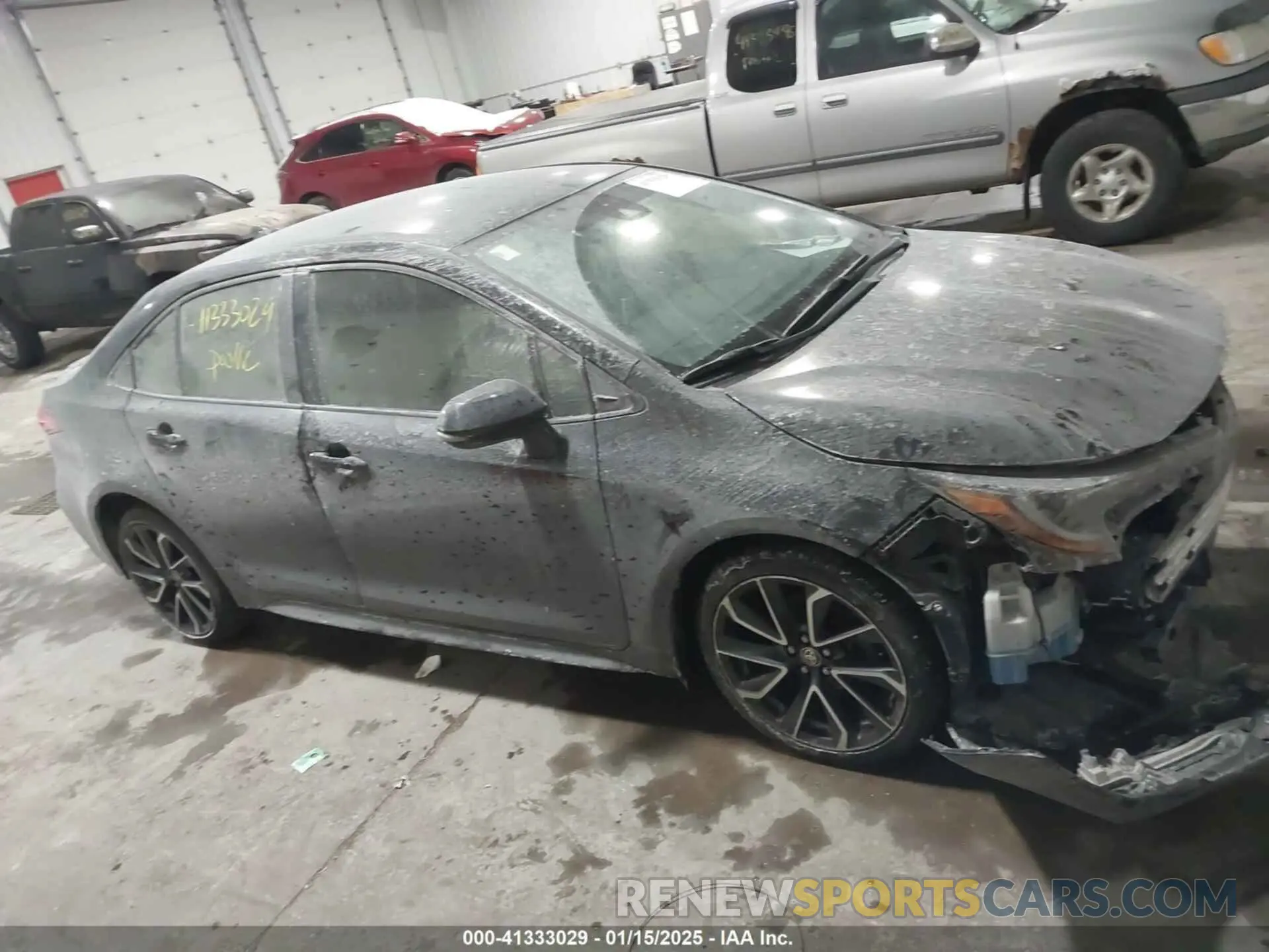 13 fotografías del automóvil dañado JTDS4MCE8MJ058109 TOYOTA COROLLA 2021