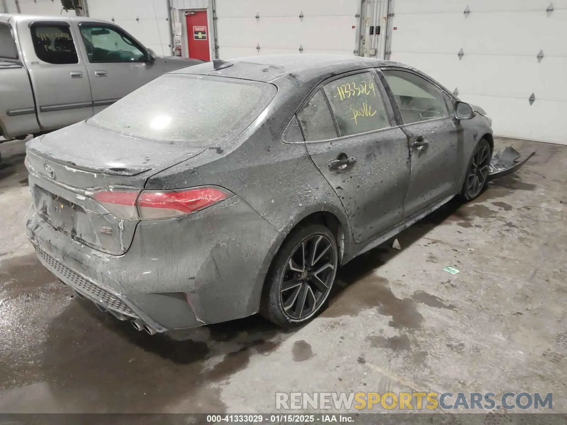 4 fotografías del automóvil dañado JTDS4MCE8MJ058109 TOYOTA COROLLA 2021