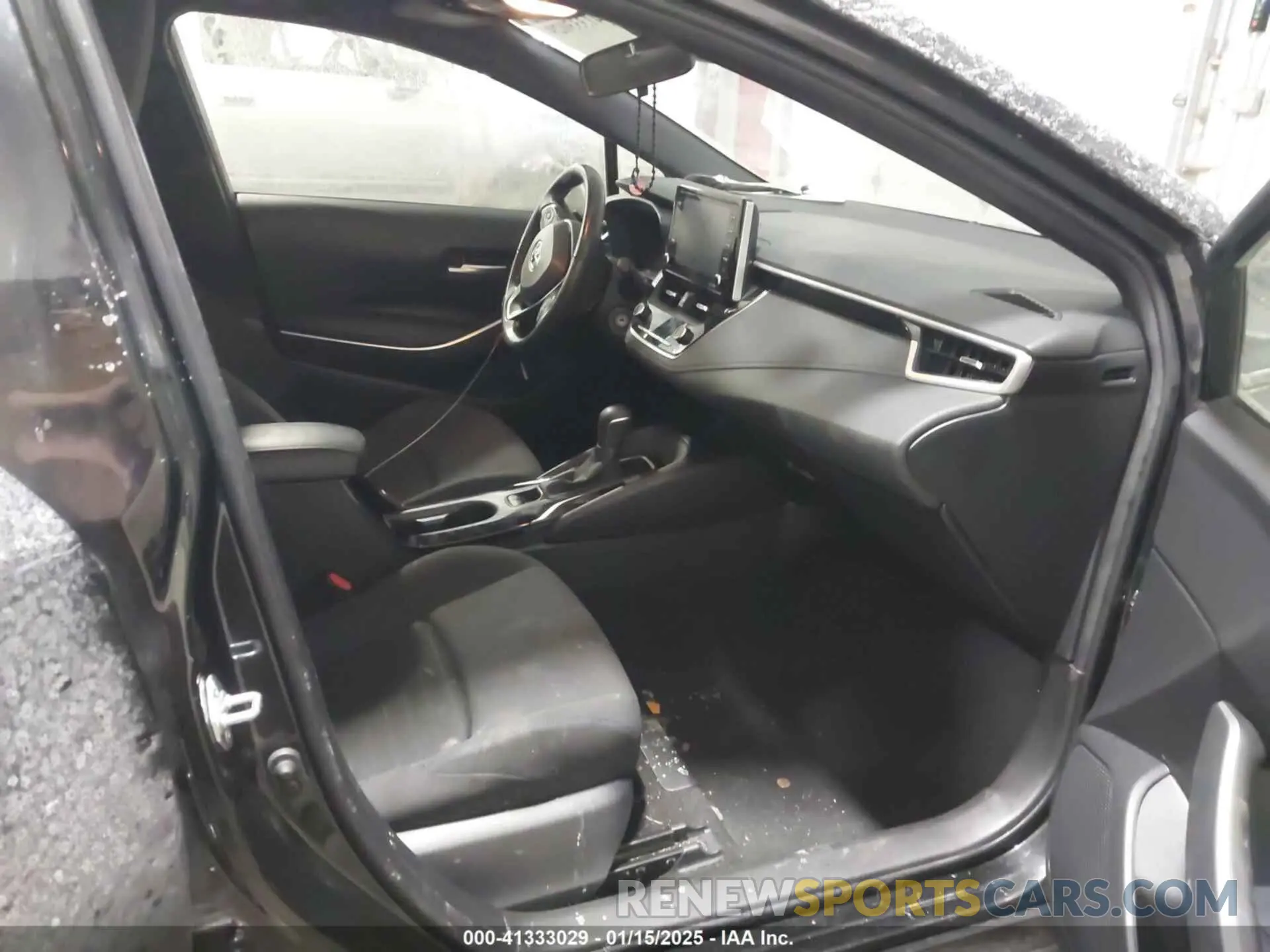 5 fotografías del automóvil dañado JTDS4MCE8MJ058109 TOYOTA COROLLA 2021