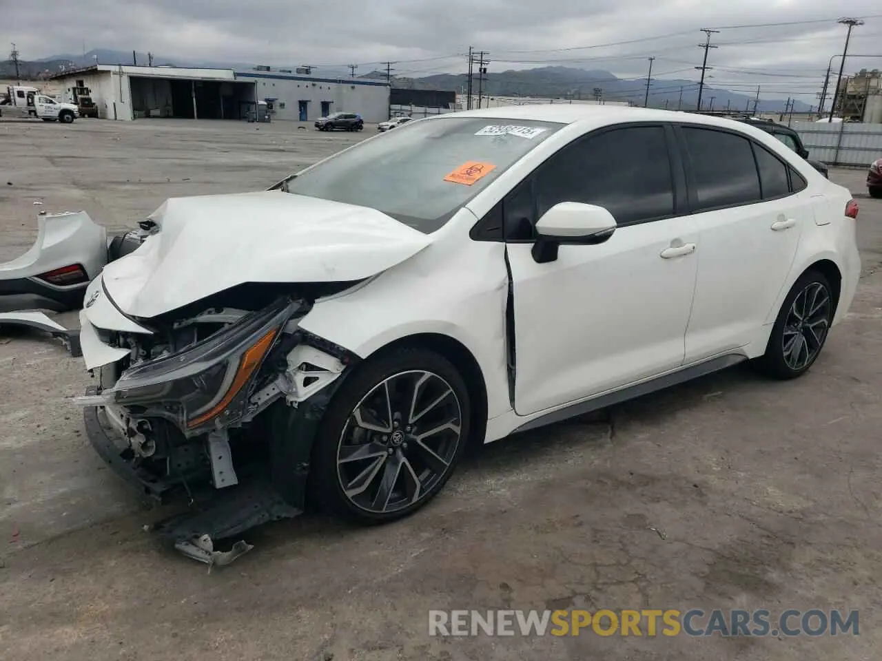 1 fotografías del automóvil dañado JTDS4MCE8MJ065366 TOYOTA COROLLA 2021