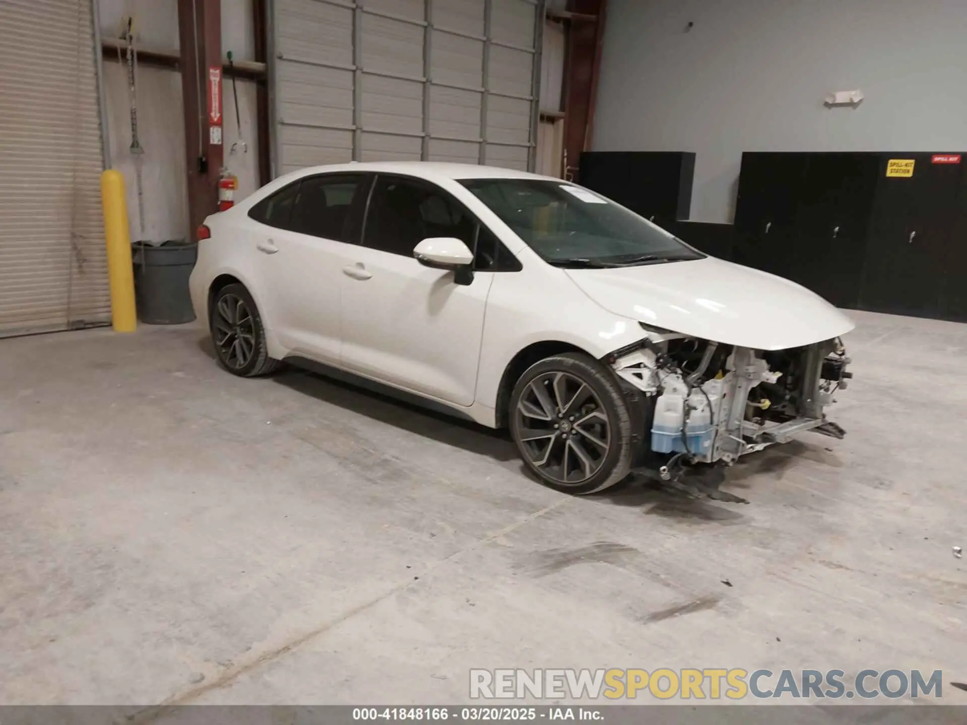 1 fotografías del automóvil dañado JTDS4MCE9MJ055445 TOYOTA COROLLA 2021