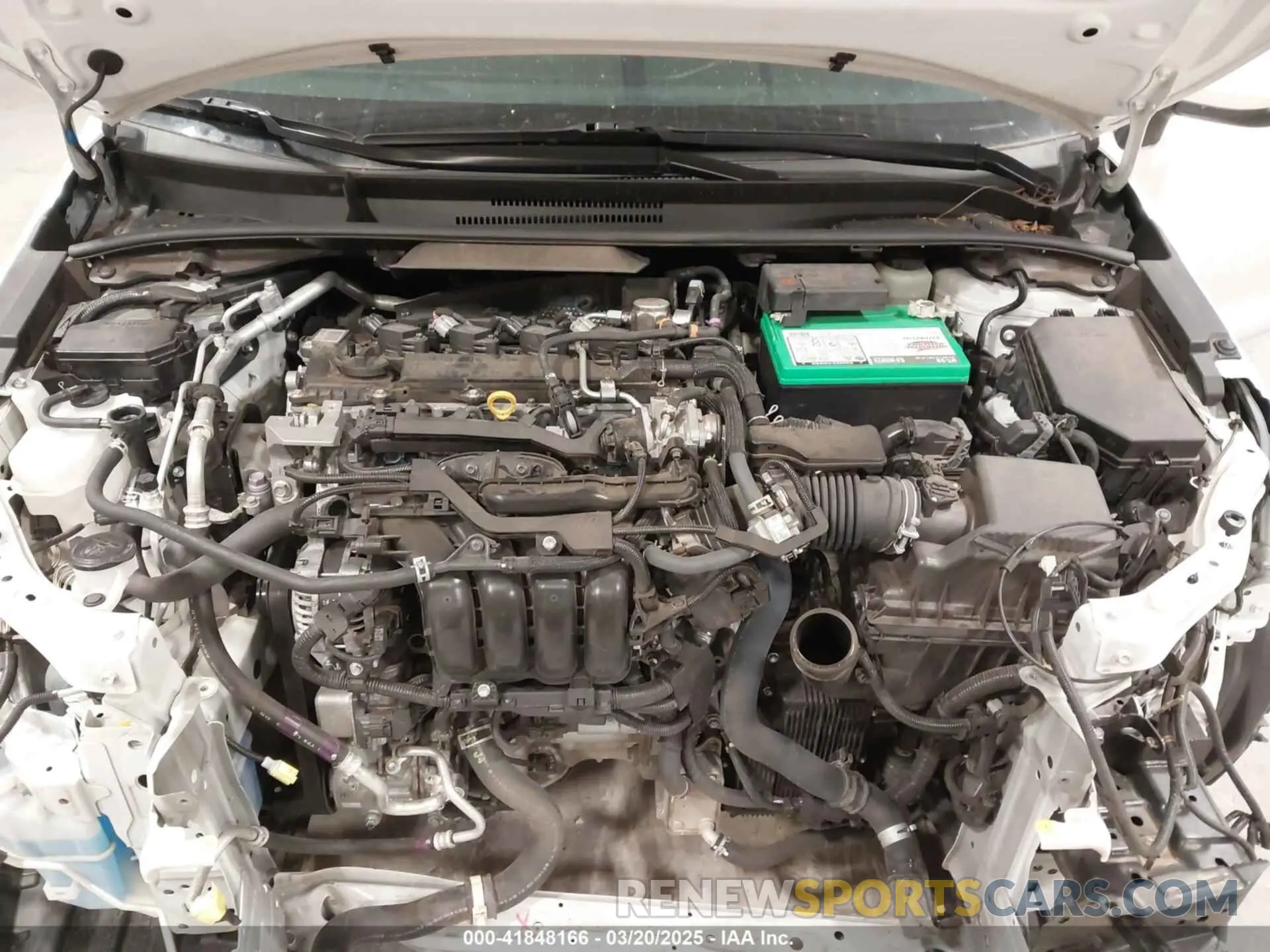 10 fotografías del automóvil dañado JTDS4MCE9MJ055445 TOYOTA COROLLA 2021