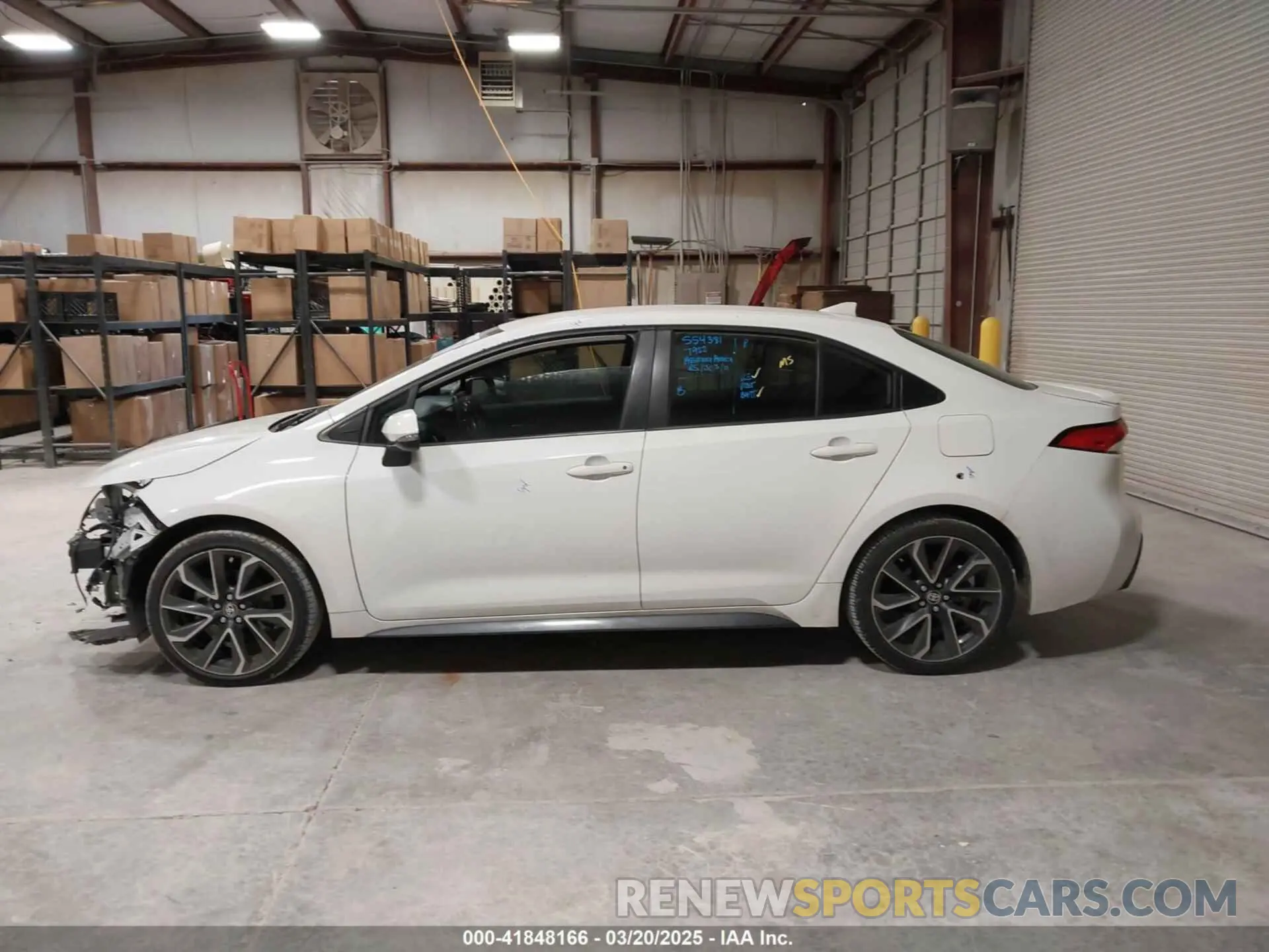15 fotografías del automóvil dañado JTDS4MCE9MJ055445 TOYOTA COROLLA 2021