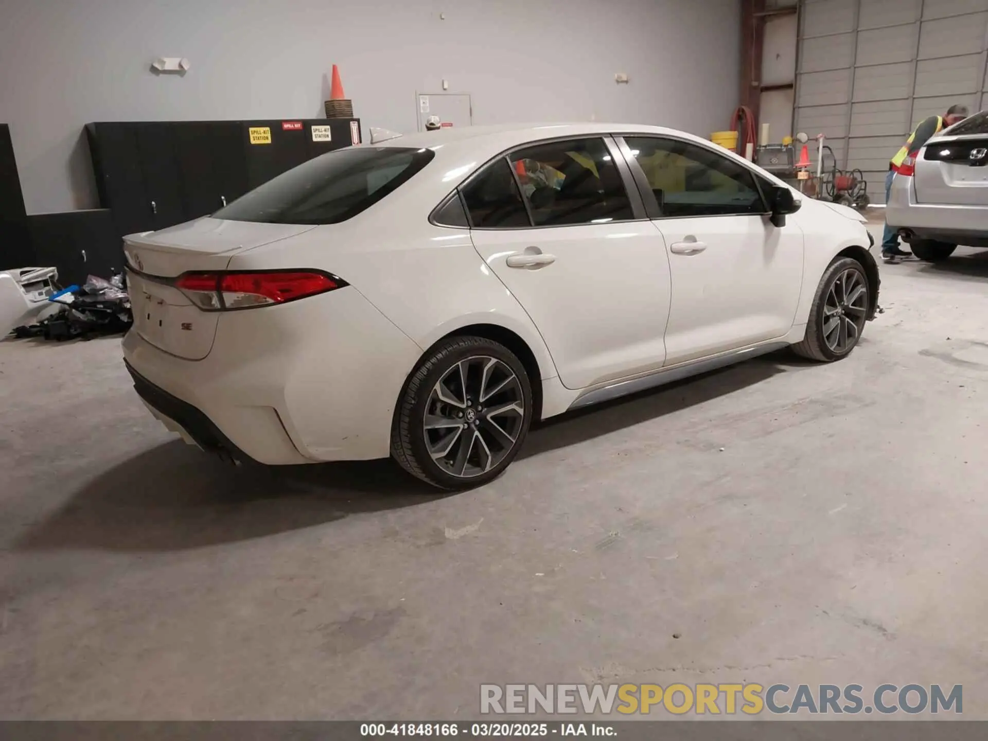 4 fotografías del automóvil dañado JTDS4MCE9MJ055445 TOYOTA COROLLA 2021