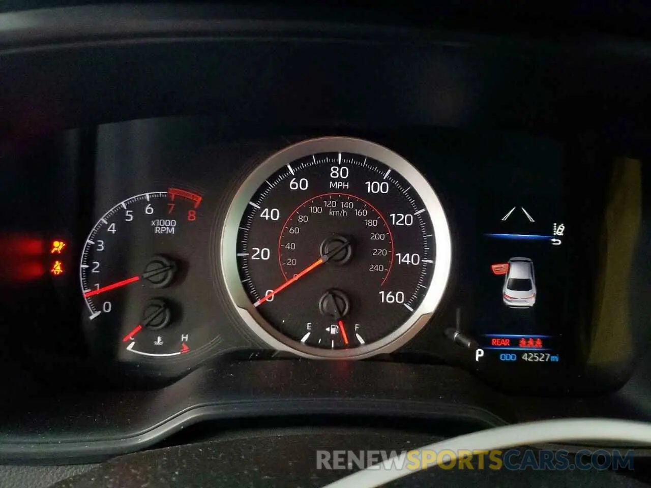 9 fotografías del automóvil dañado JTDS4MCE9MJ055607 TOYOTA COROLLA 2021