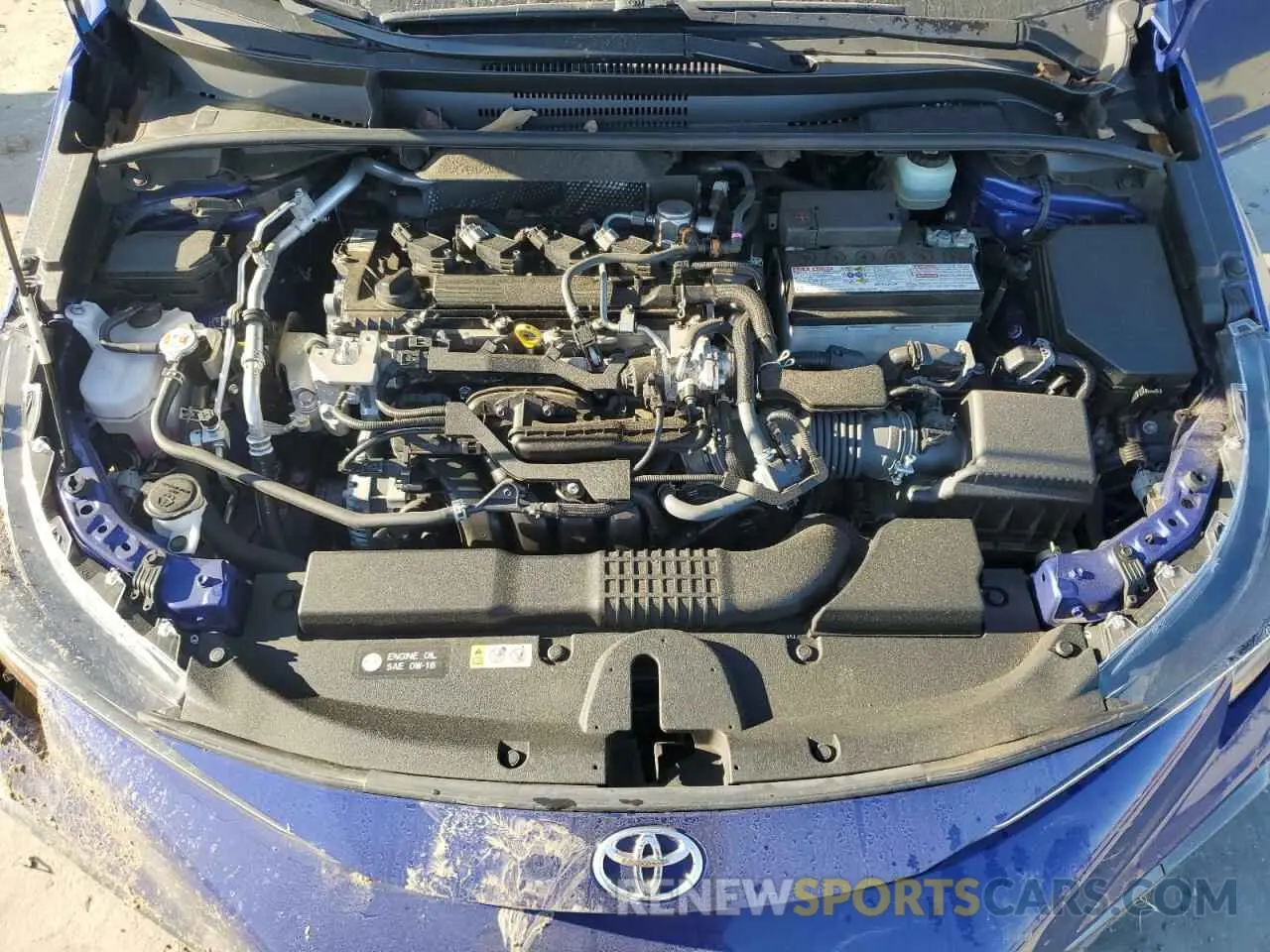 11 fotografías del automóvil dañado JTDS4MCE9MJ063643 TOYOTA COROLLA 2021