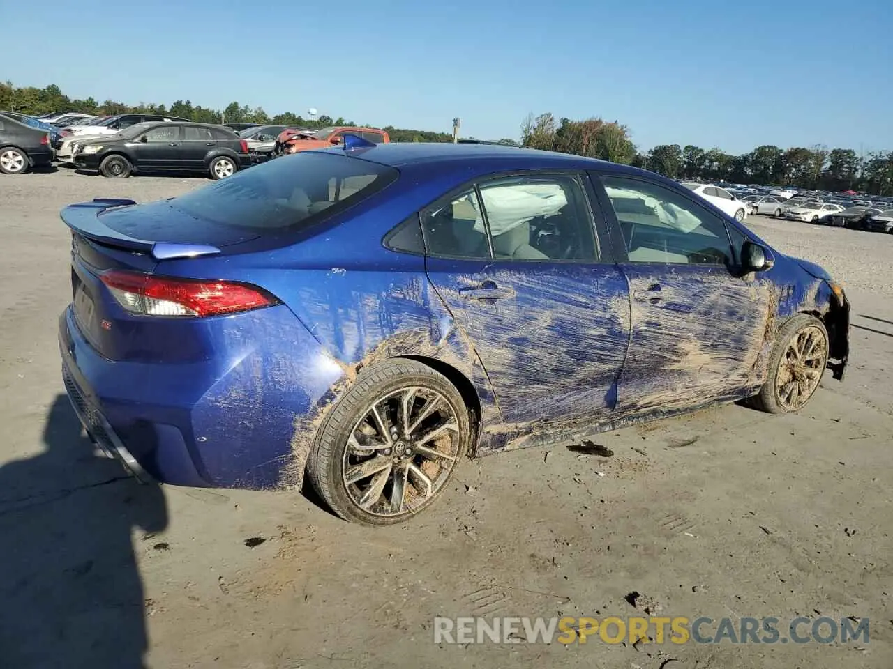 3 fotografías del automóvil dañado JTDS4MCE9MJ063643 TOYOTA COROLLA 2021