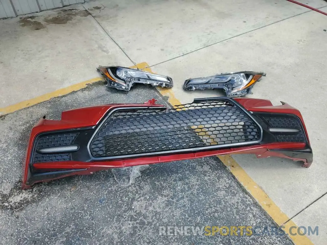 12 fotografías del automóvil dañado JTDS4MCE9MJ069006 TOYOTA COROLLA 2021