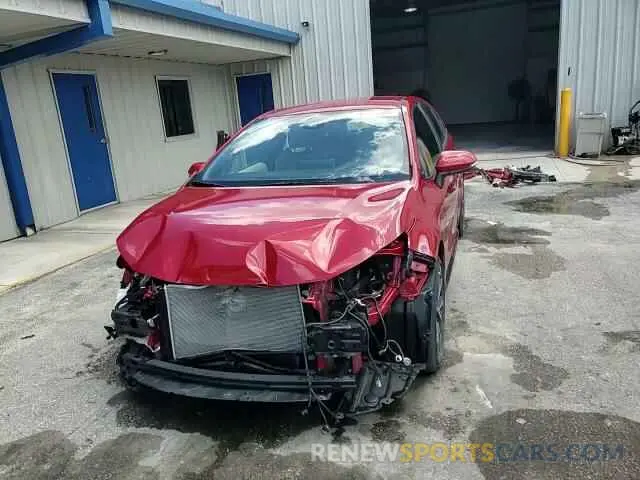 14 fotografías del automóvil dañado JTDS4MCE9MJ069006 TOYOTA COROLLA 2021