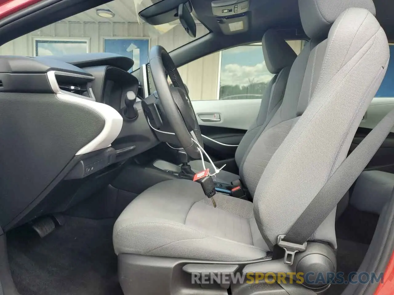 7 fotografías del automóvil dañado JTDS4MCE9MJ069006 TOYOTA COROLLA 2021