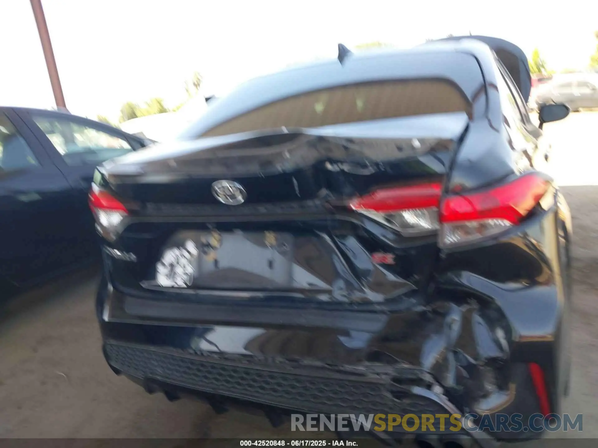 6 fotografías del automóvil dañado JTDS4MCE9MJ079731 TOYOTA COROLLA 2021