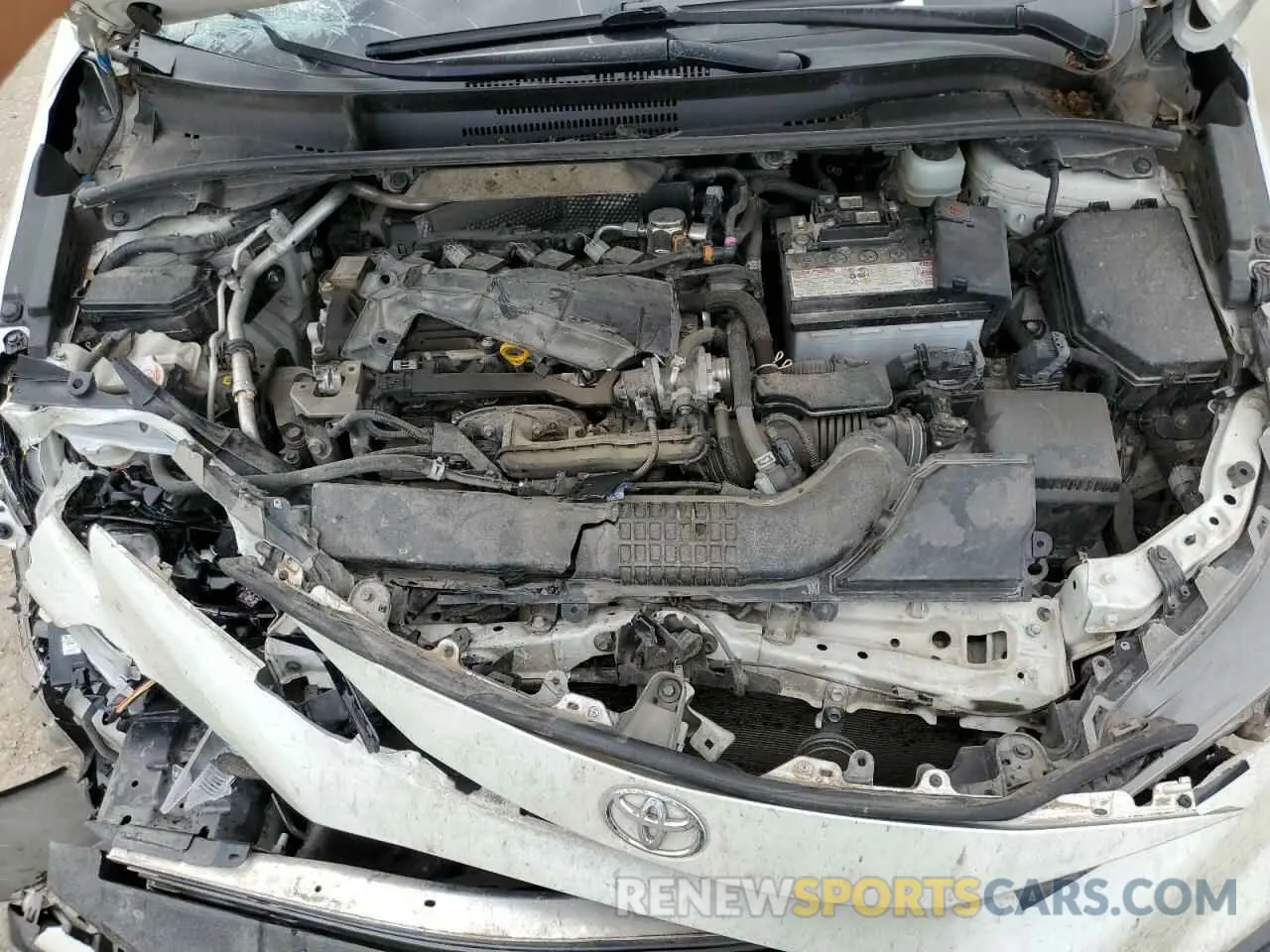 11 fotografías del automóvil dañado JTDS4MCEXMJ057446 TOYOTA COROLLA 2021