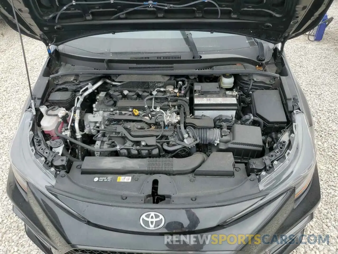 7 fotografías del automóvil dañado JTDS4MCEXMJ057561 TOYOTA COROLLA 2021