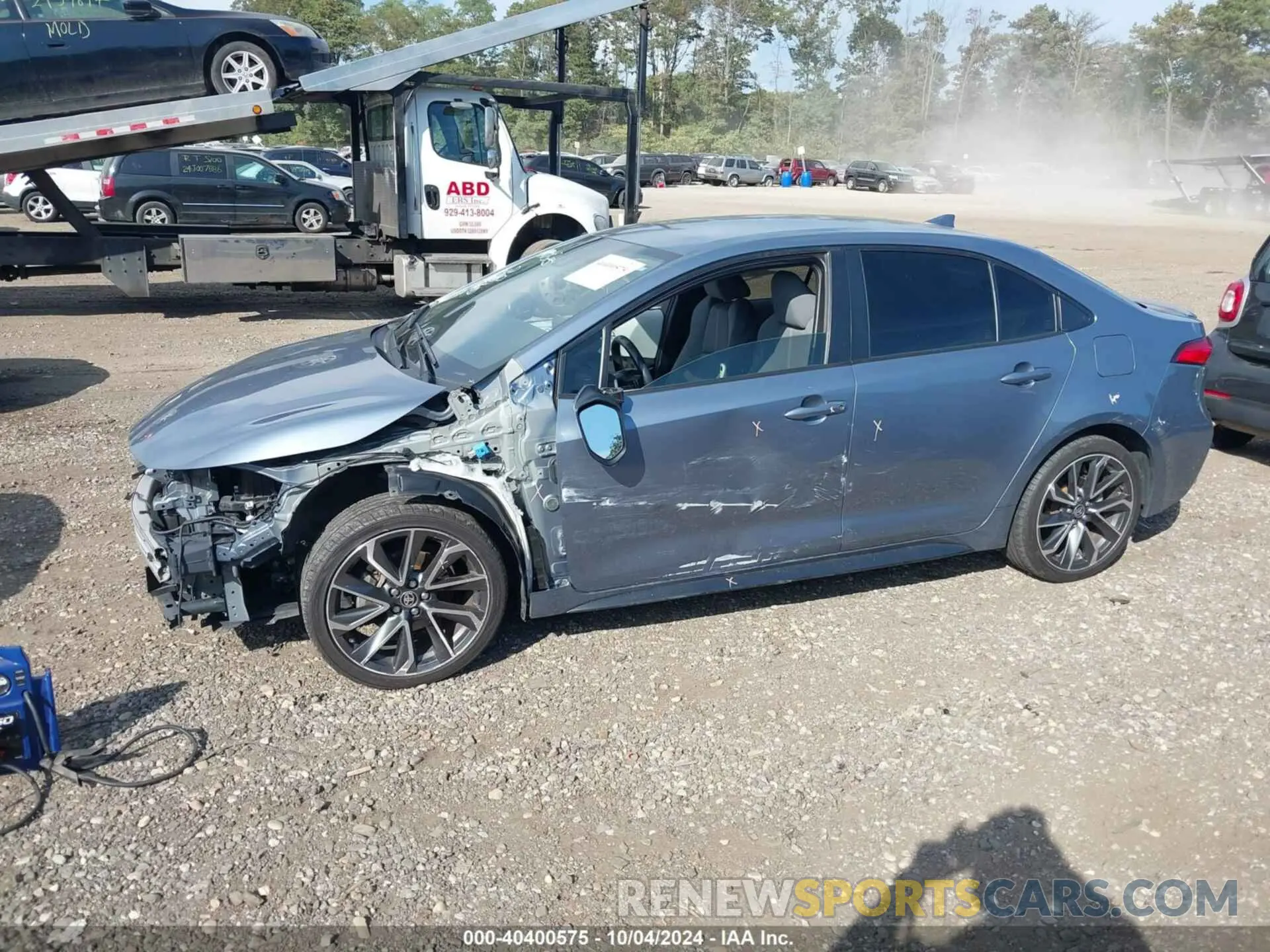14 fotografías del automóvil dañado JTDS4MCEXMJ060959 TOYOTA COROLLA 2021
