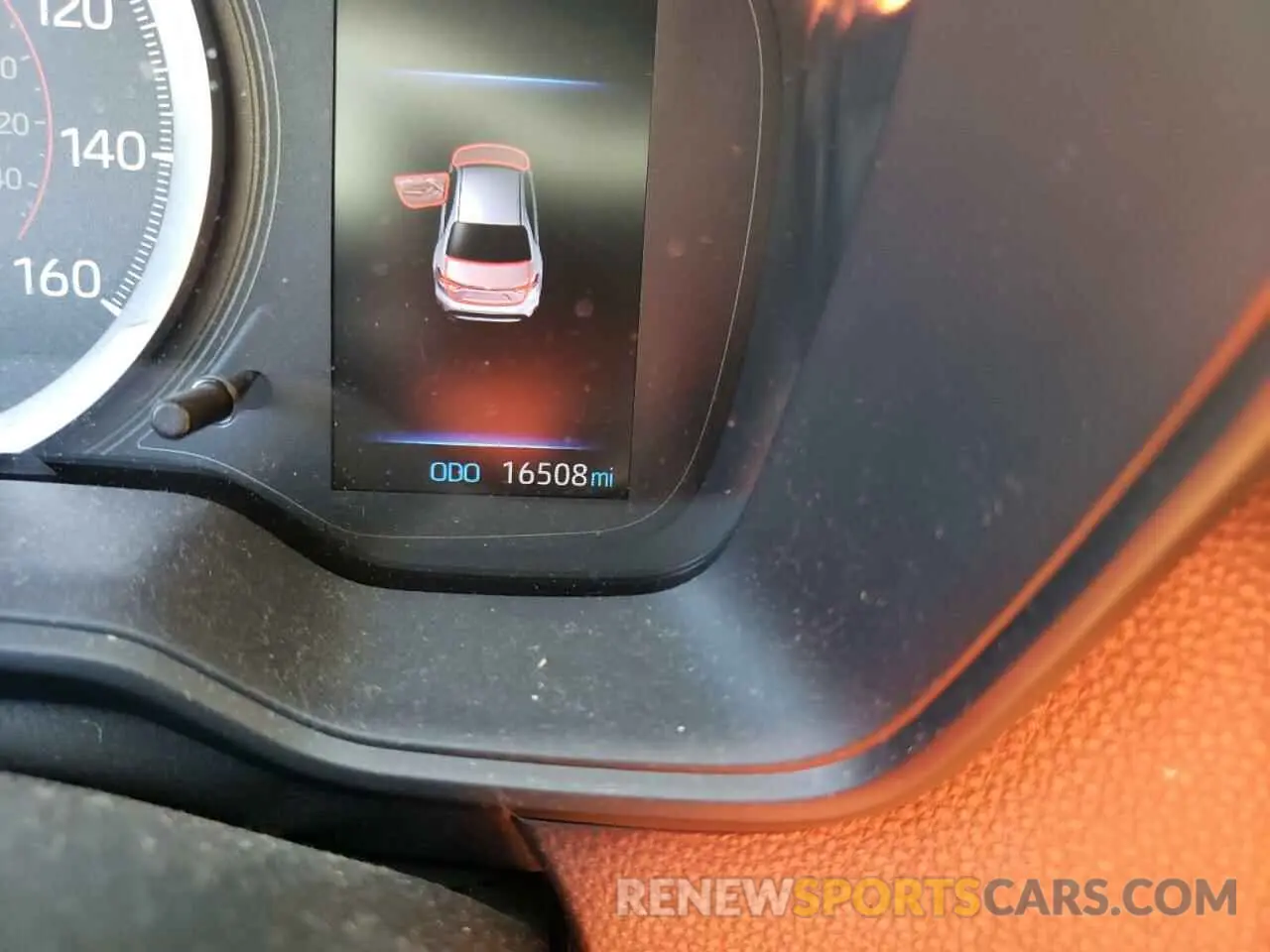 8 fotografías del automóvil dañado JTDS4MCEXMJ075672 TOYOTA COROLLA 2021
