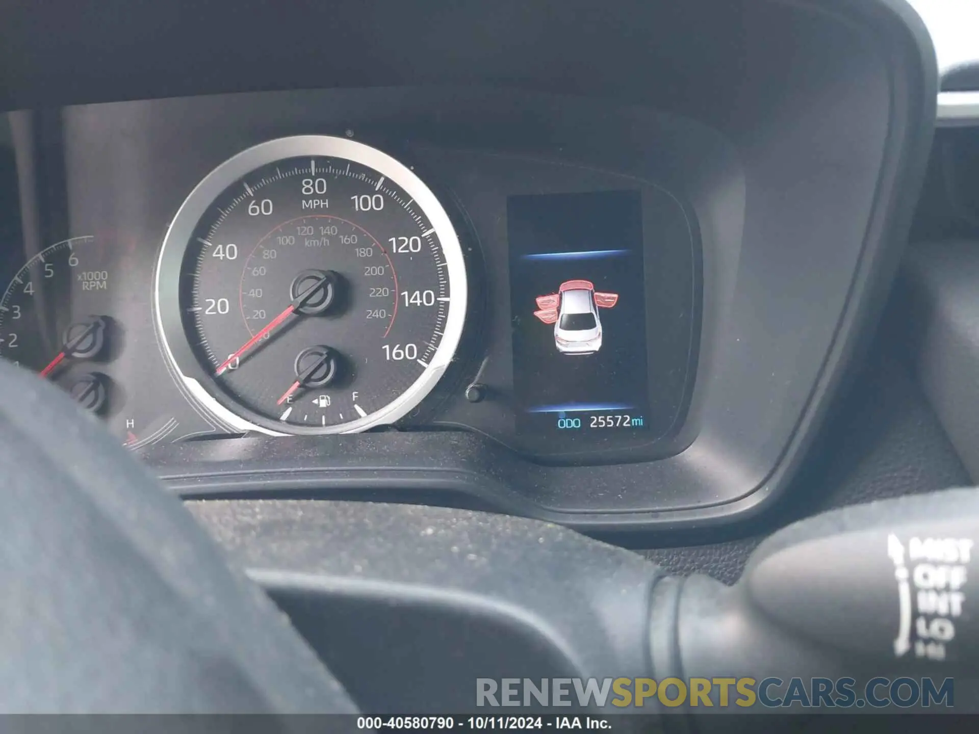 15 fotografías del automóvil dañado JTDS4MCEXMJ079656 TOYOTA COROLLA 2021
