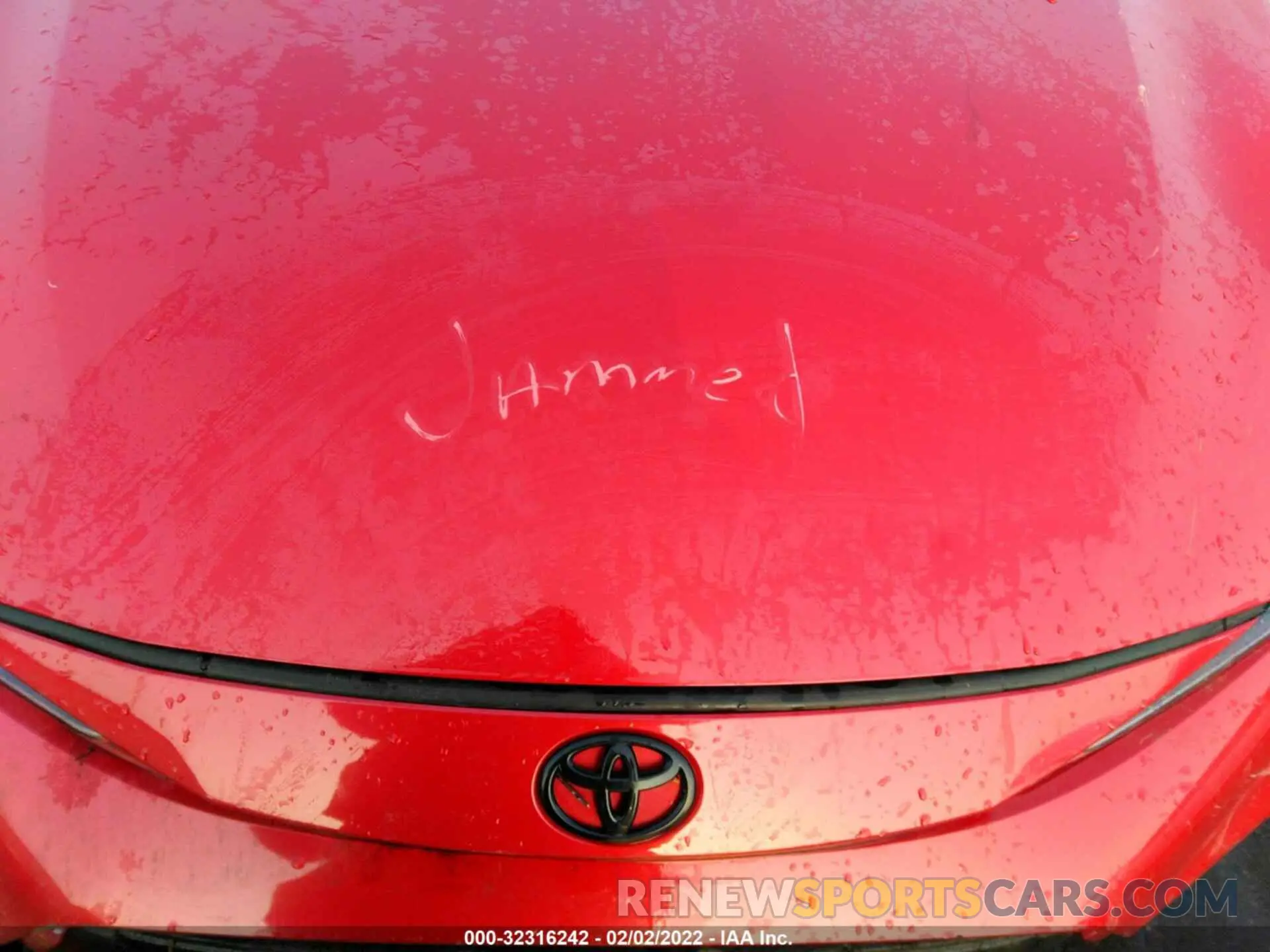 10 fotografías del automóvil dañado JTDT4MCE1MJ057887 TOYOTA COROLLA 2021