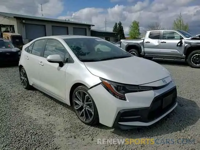 13 fotografías del automóvil dañado JTDT4MCE4MJ058791 TOYOTA COROLLA 2021