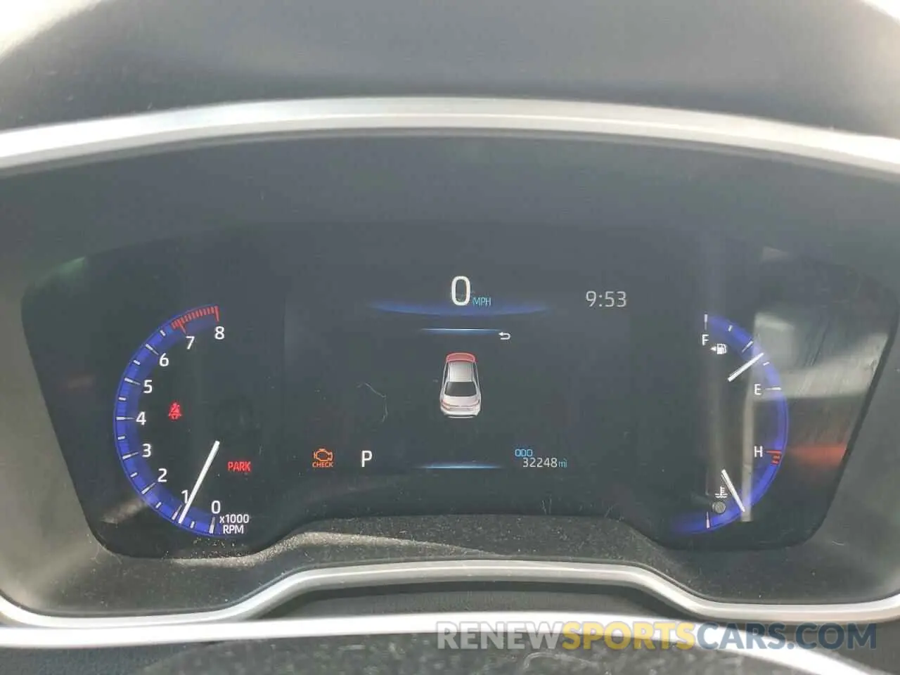 9 fotografías del automóvil dañado JTDT4MCE4MJ058791 TOYOTA COROLLA 2021