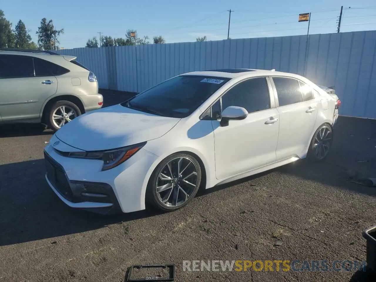 1 fotografías del automóvil dañado JTDT4MCE4MJ066969 TOYOTA COROLLA 2021