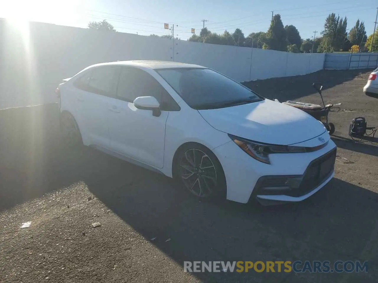 4 fotografías del automóvil dañado JTDT4MCE4MJ066969 TOYOTA COROLLA 2021