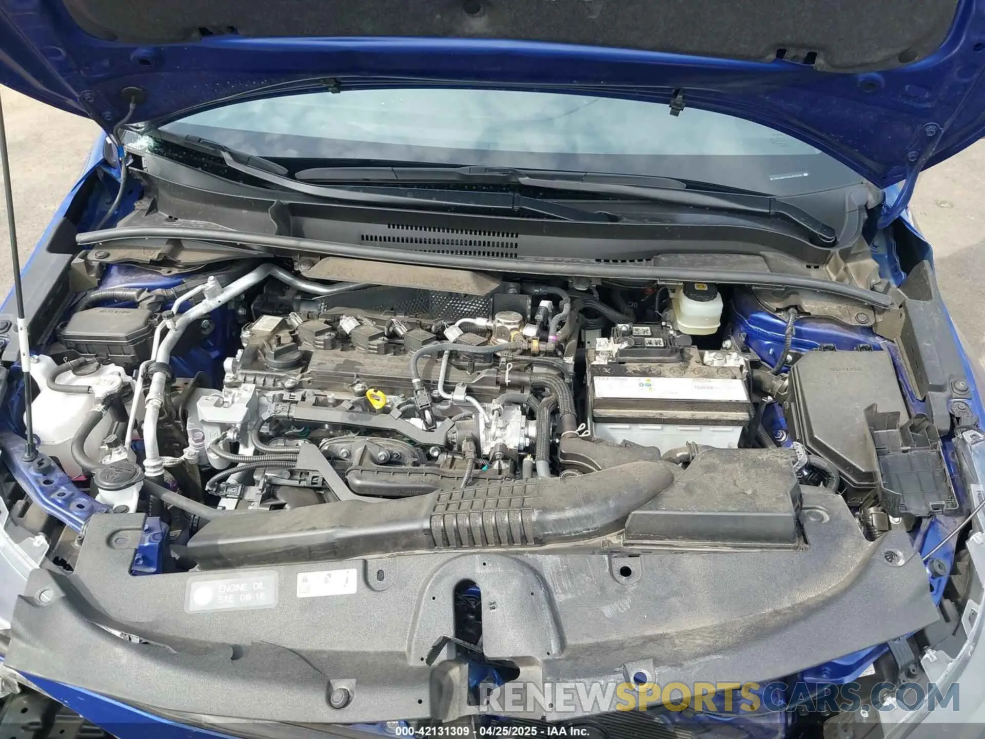 10 fotografías del automóvil dañado JTDT4MCE9MJ073030 TOYOTA COROLLA 2021