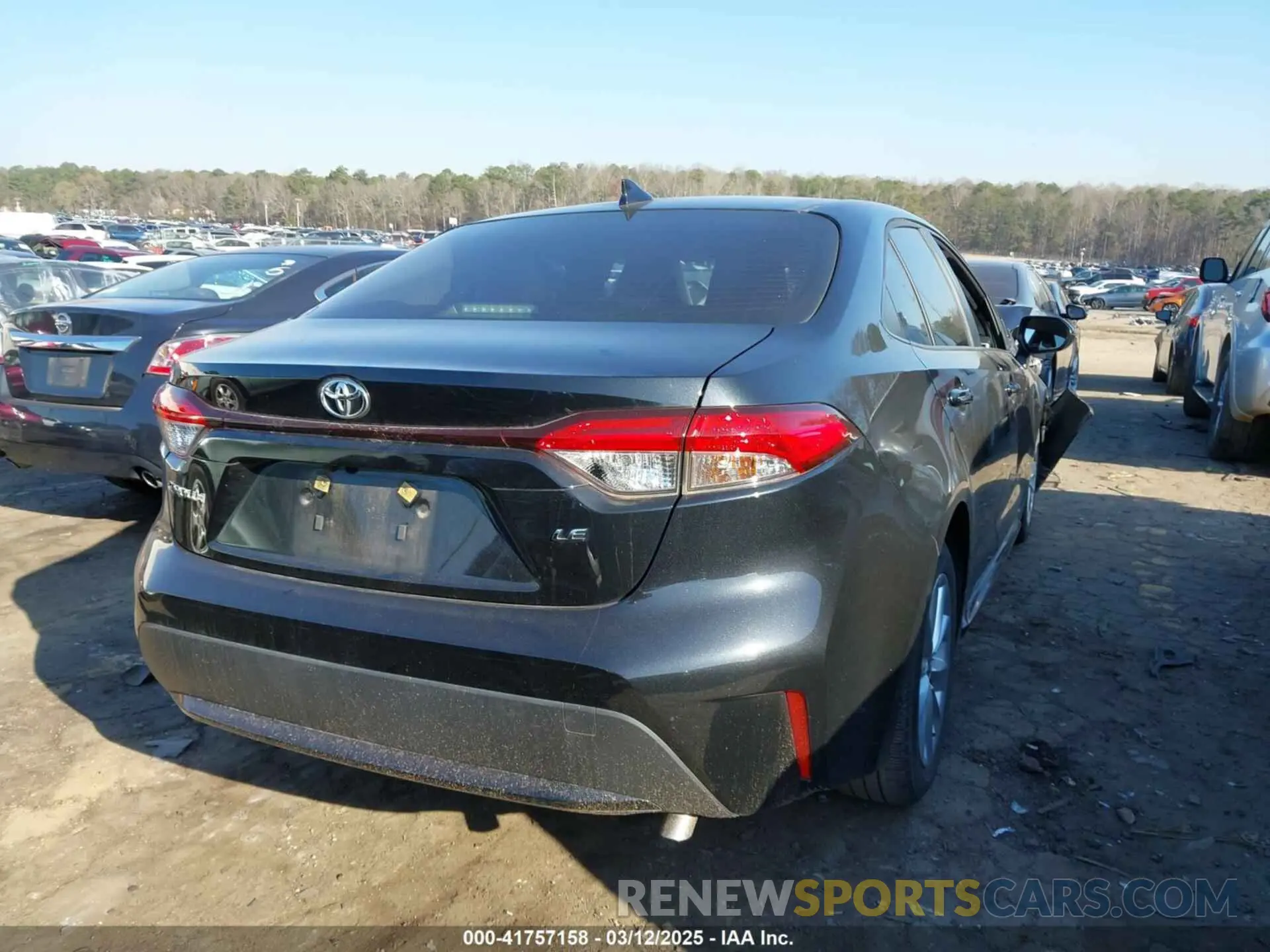 4 fotografías del automóvil dañado JTDVPMAE2MJ123219 TOYOTA COROLLA 2021