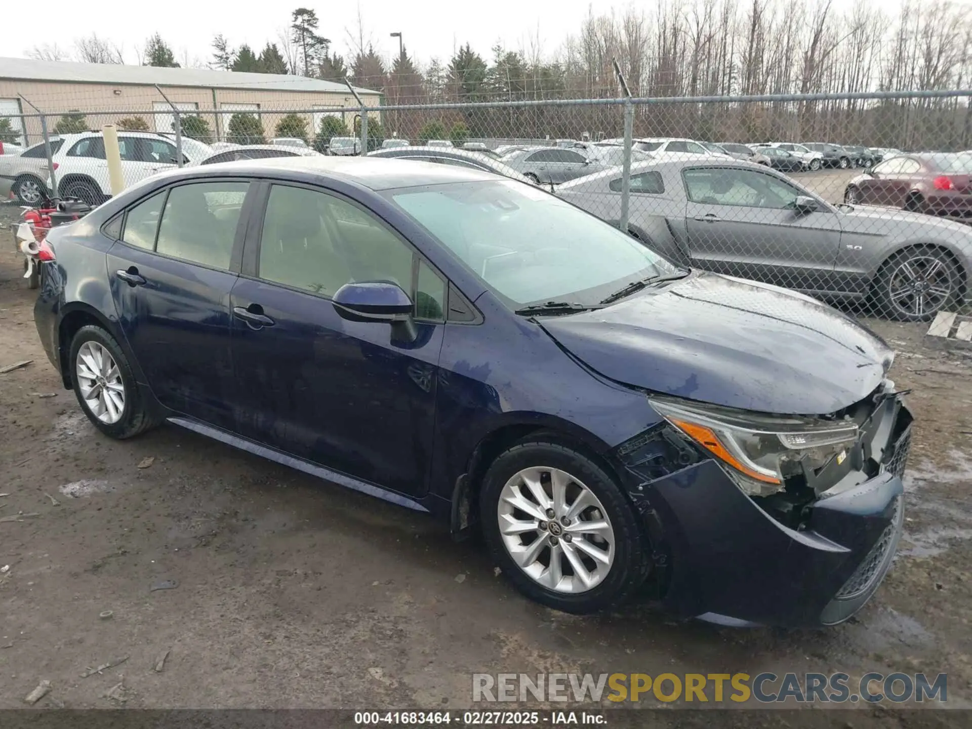 1 fotografías del automóvil dañado JTDVPMAE2MJ155121 TOYOTA COROLLA 2021