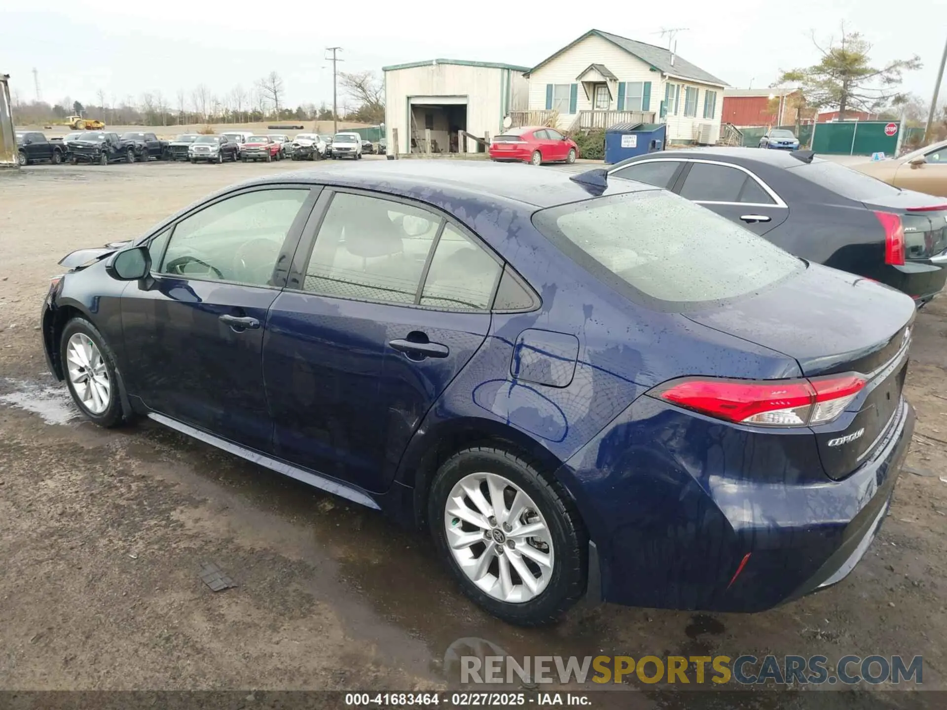 3 fotografías del automóvil dañado JTDVPMAE2MJ155121 TOYOTA COROLLA 2021