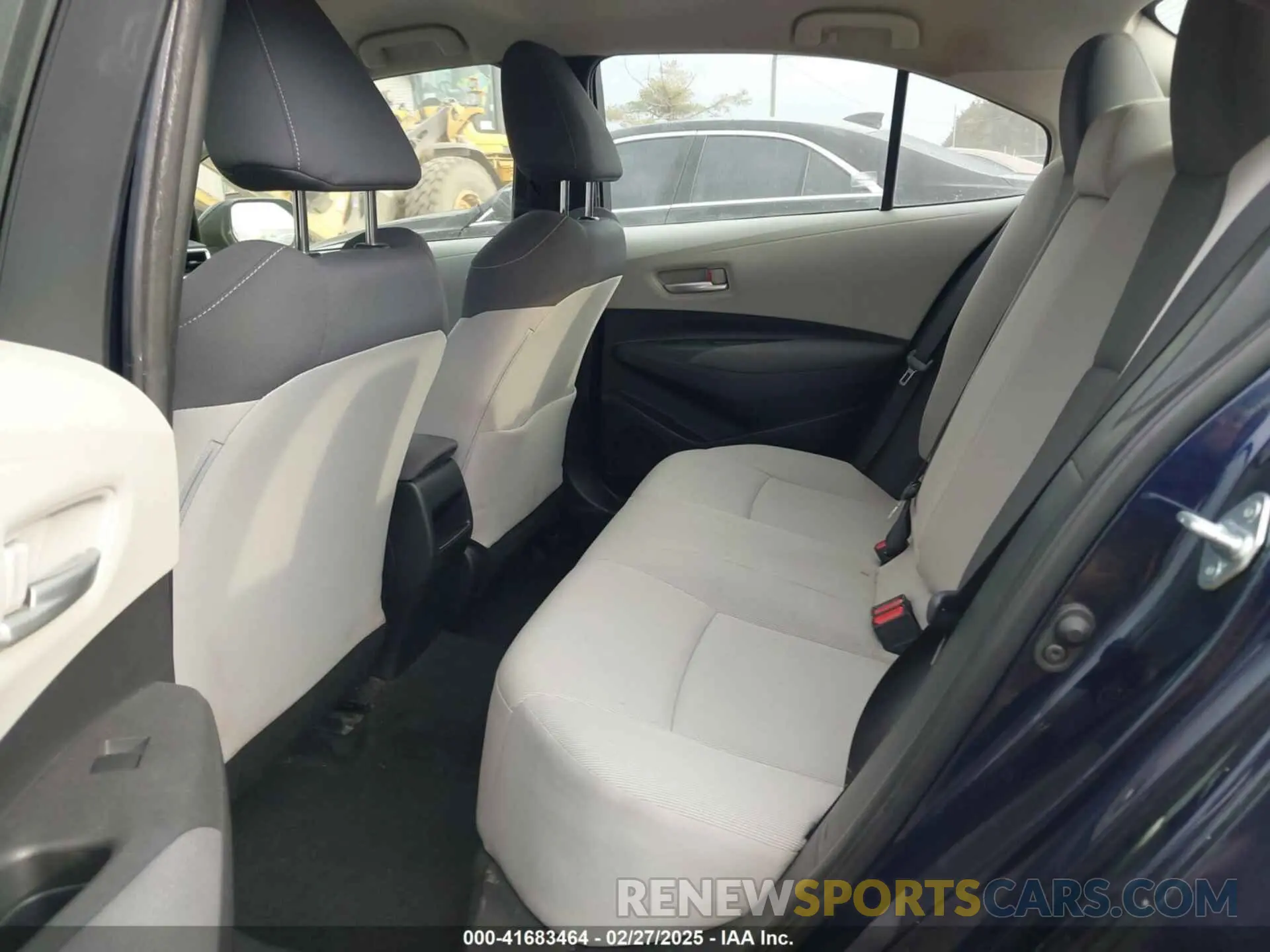 8 fotografías del automóvil dañado JTDVPMAE2MJ155121 TOYOTA COROLLA 2021