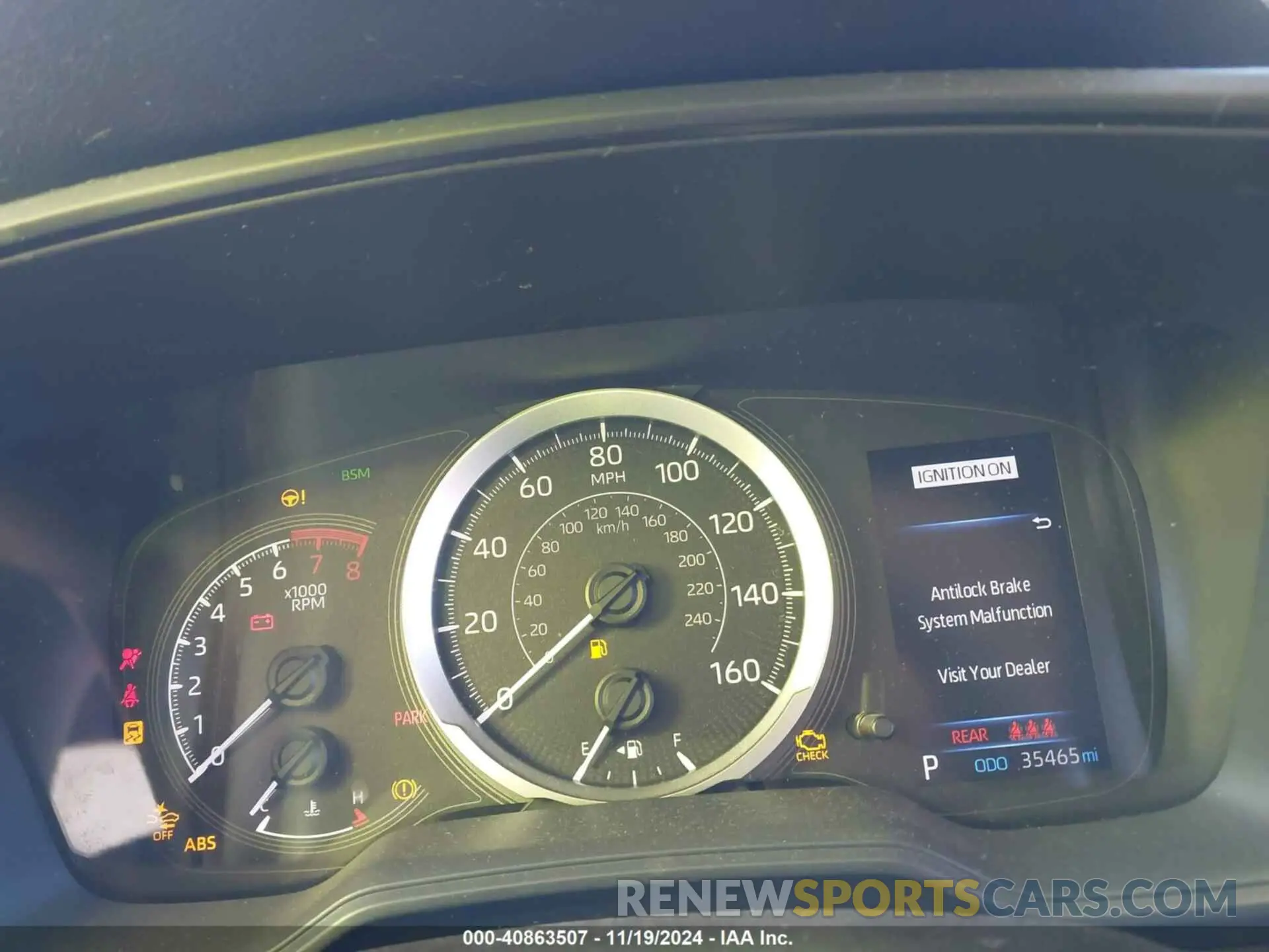 7 fotografías del automóvil dañado JTDVPMAE2MJ172436 TOYOTA COROLLA 2021