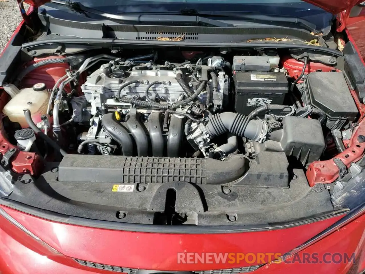 11 fotografías del automóvil dañado JTDVPMAE4MJ121486 TOYOTA COROLLA 2021