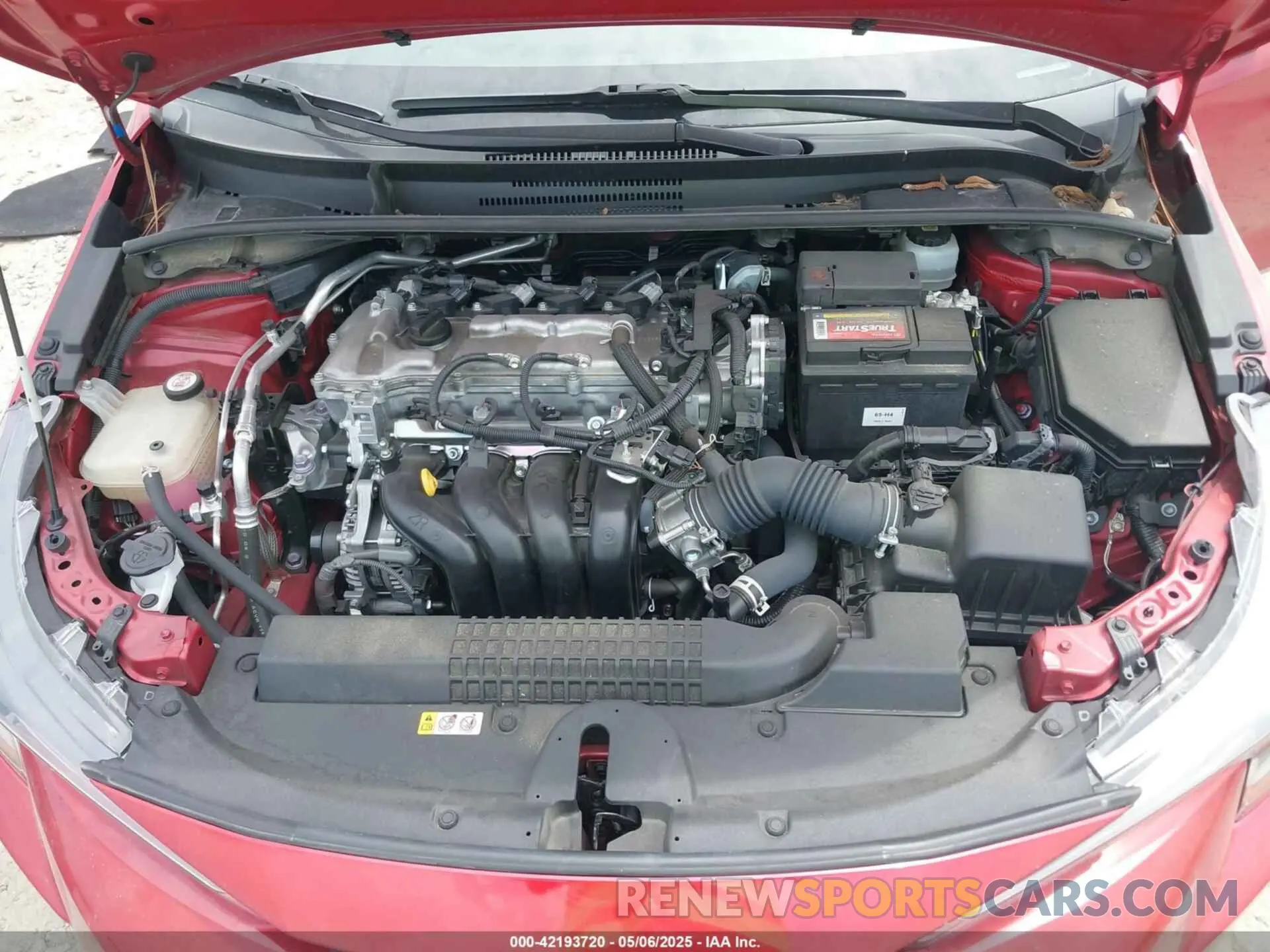 10 fotografías del automóvil dañado JTDVPMAE5MJ162757 TOYOTA COROLLA 2021