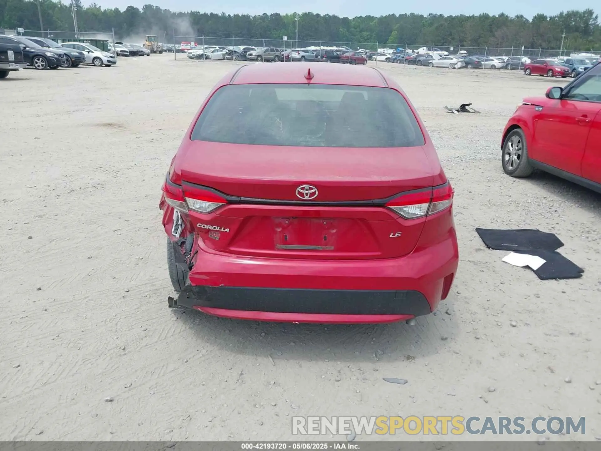 16 fotografías del automóvil dañado JTDVPMAE5MJ162757 TOYOTA COROLLA 2021