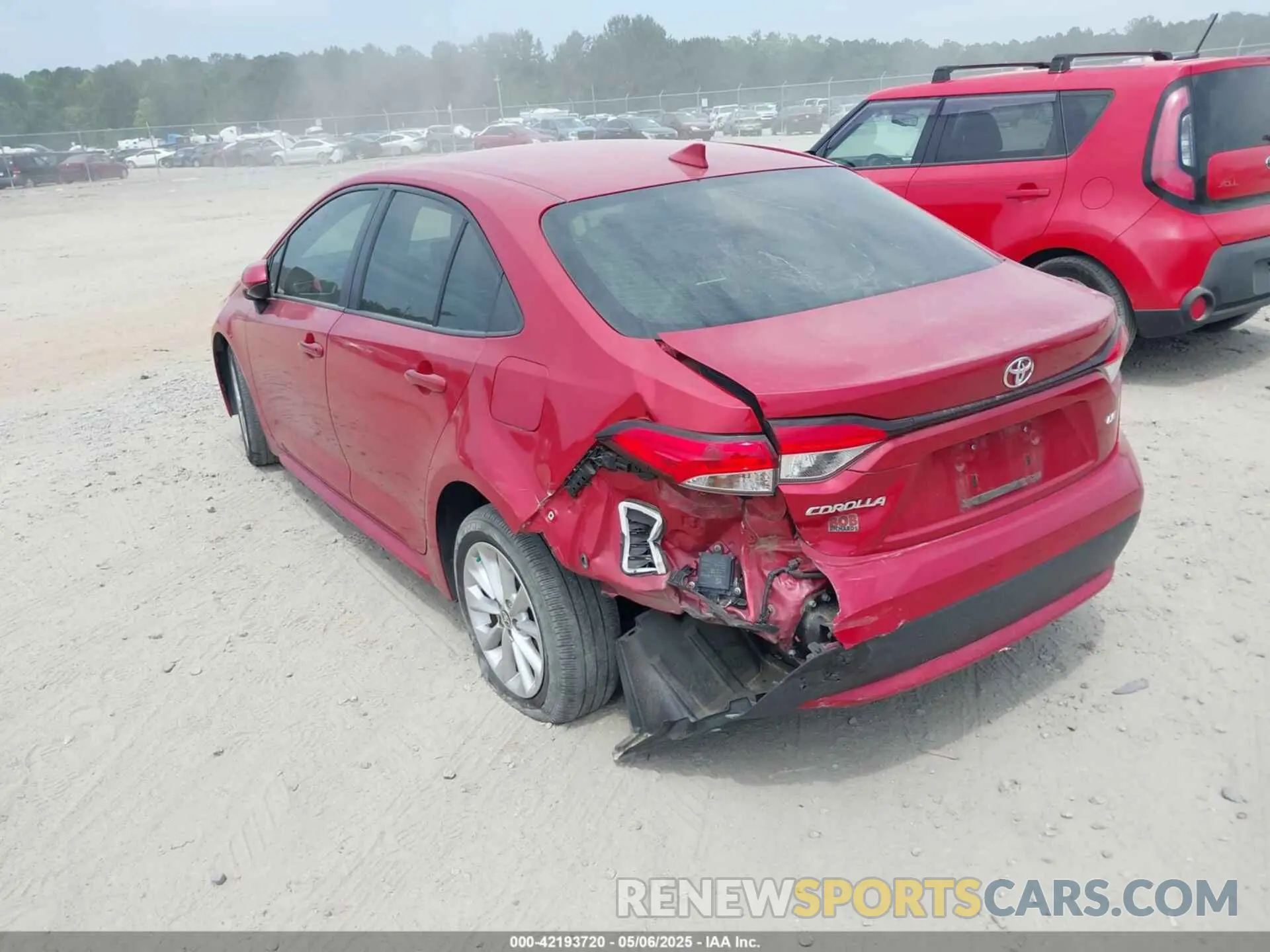 3 fotografías del automóvil dañado JTDVPMAE5MJ162757 TOYOTA COROLLA 2021